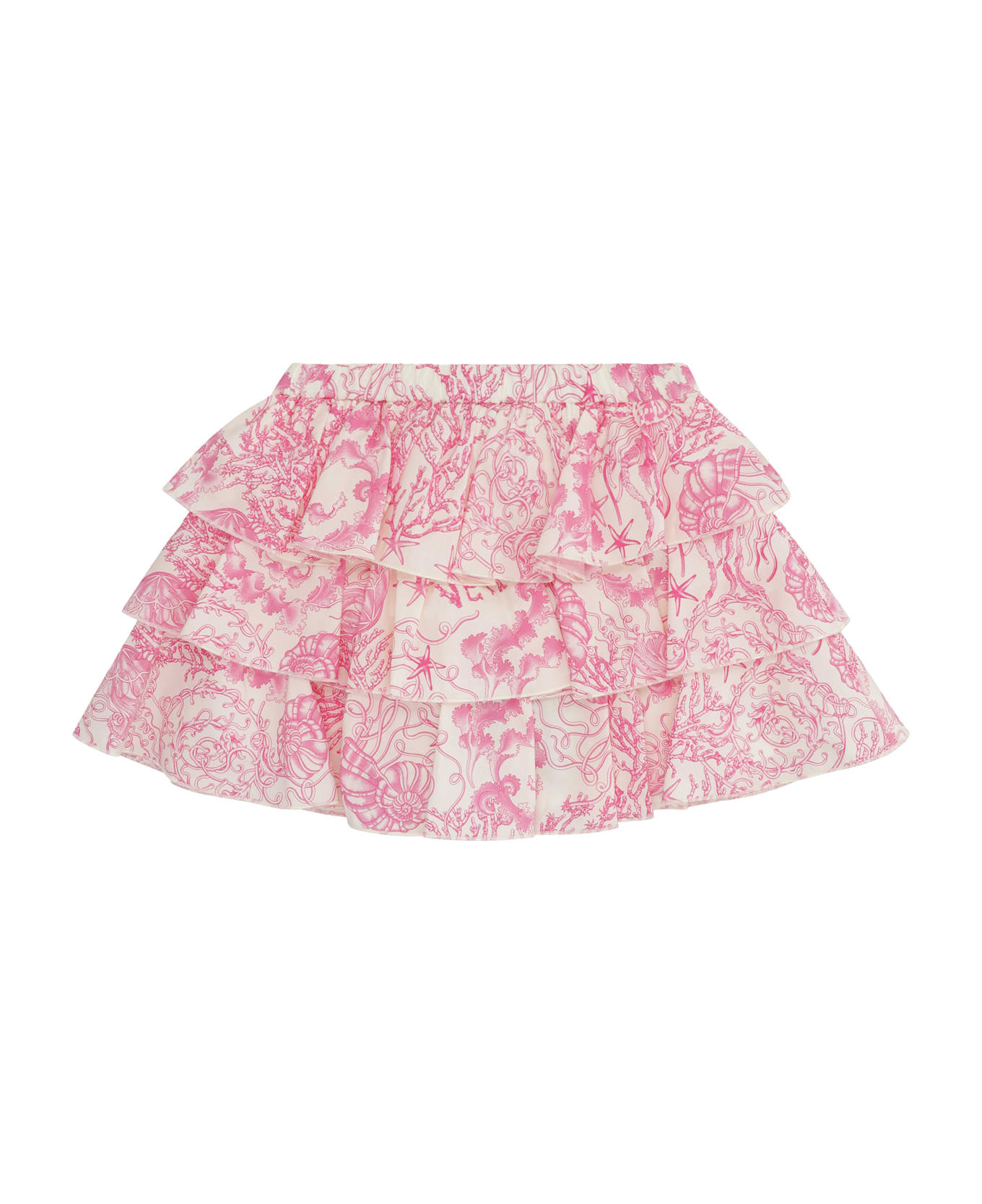 Young Versace Cotton Skirt - Multicolor