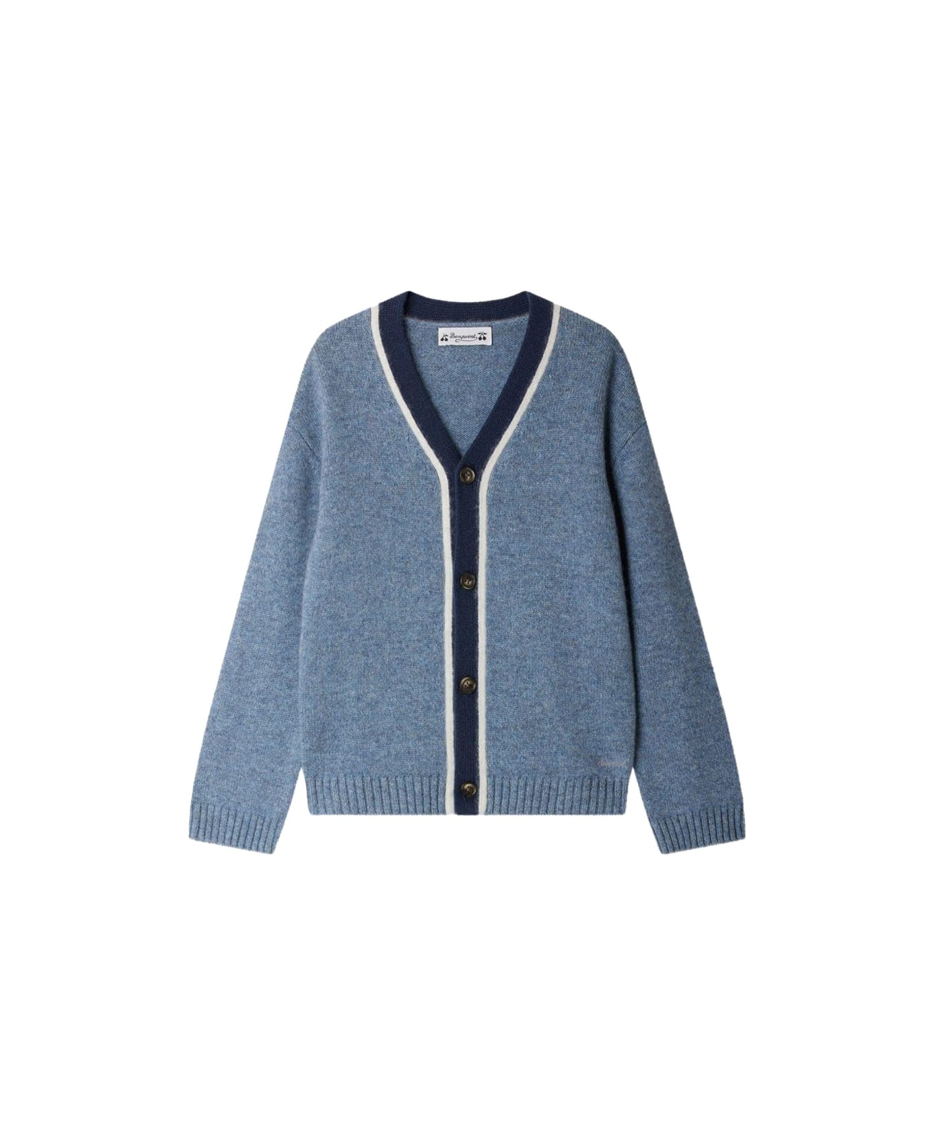 Bonpoint "garfield" Cardigan - BLUE