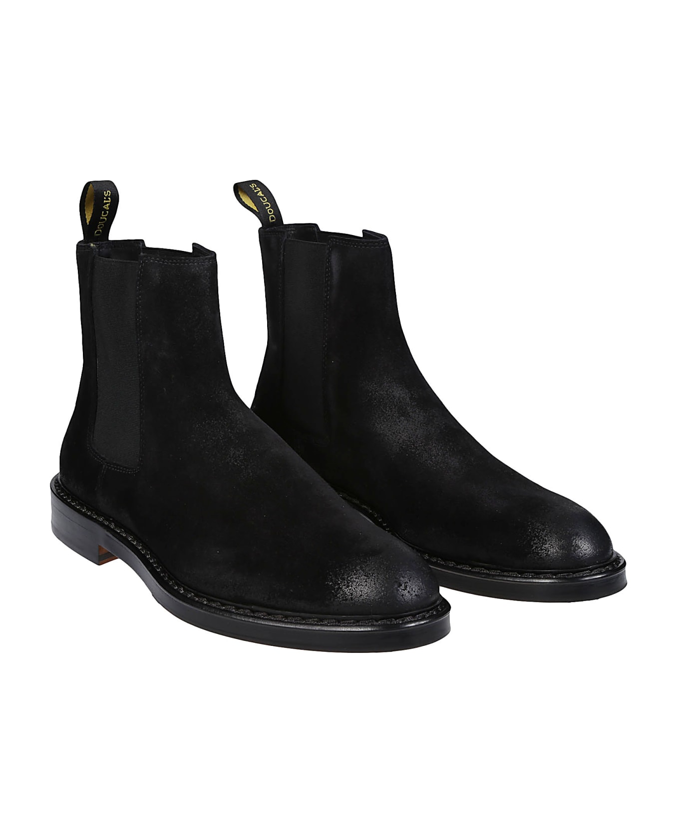 Doucal's Beatles Ankle Boots - Nero/fondo Nero ブーツ