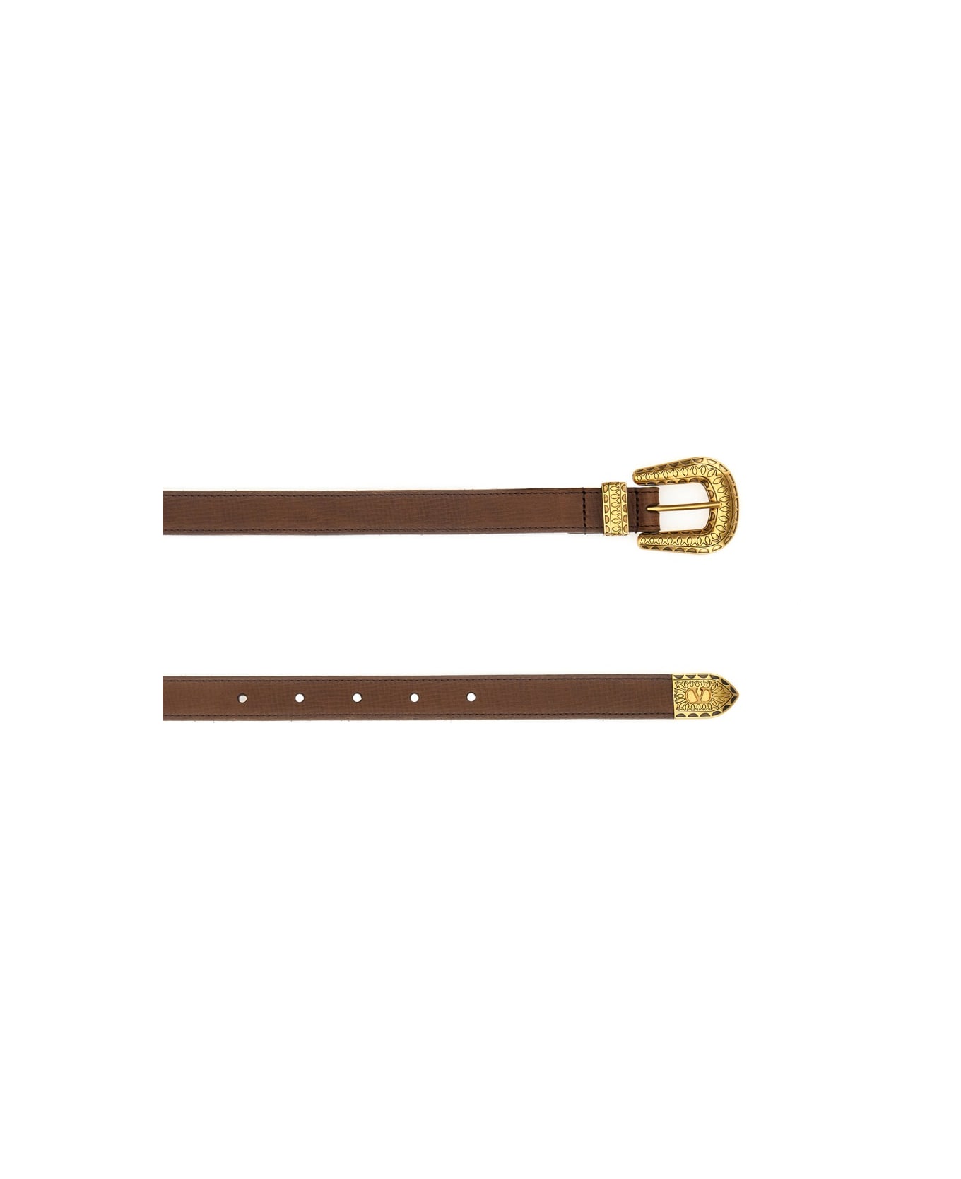 Valentino Garavani "vlogo Signature" Belt - BROWN