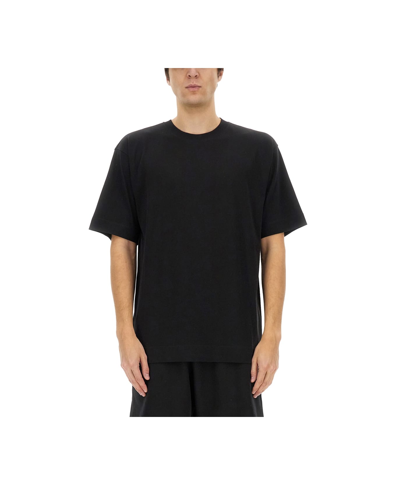 Dries Van Noten Cotton T-shirt - BLACK