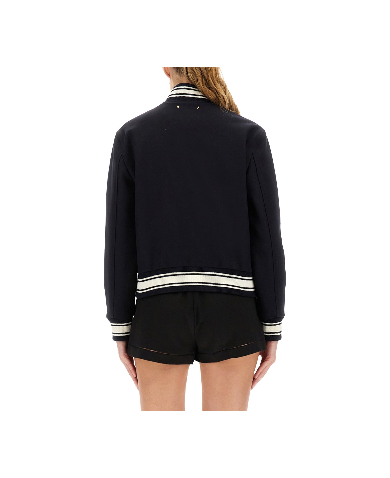 Golden Goose Bomber Jacket - BLUE