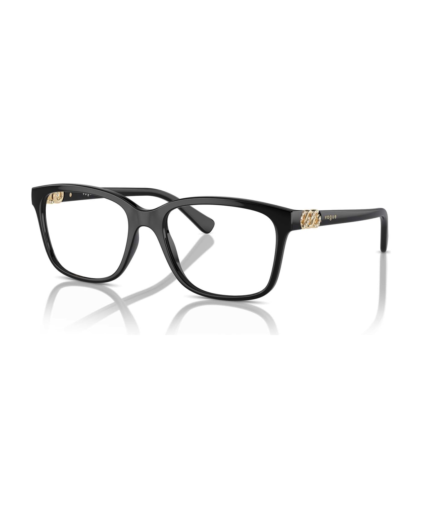 Vogue Eyewear Vo5574b Black Glasses - Black