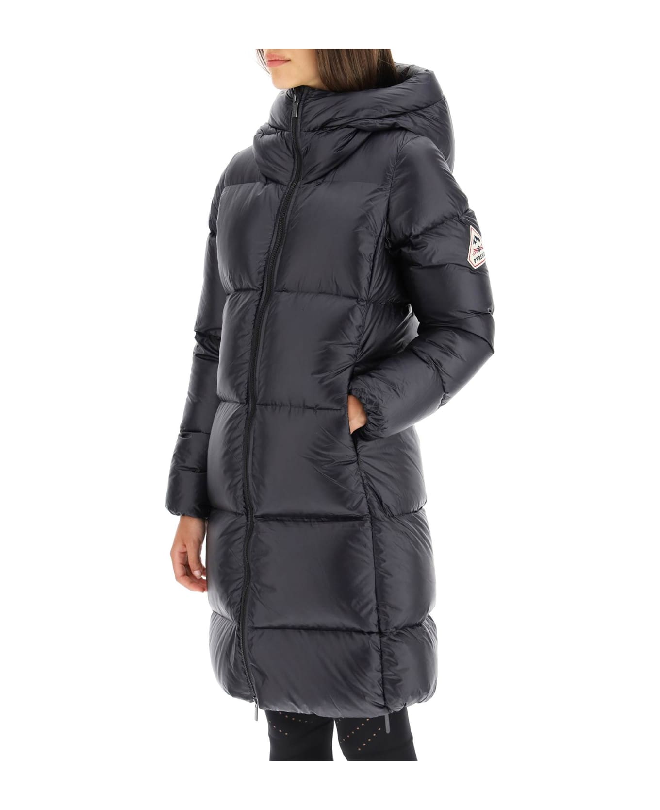 Pyrenex Tamara Long Down Jacket - BLACK (Black)