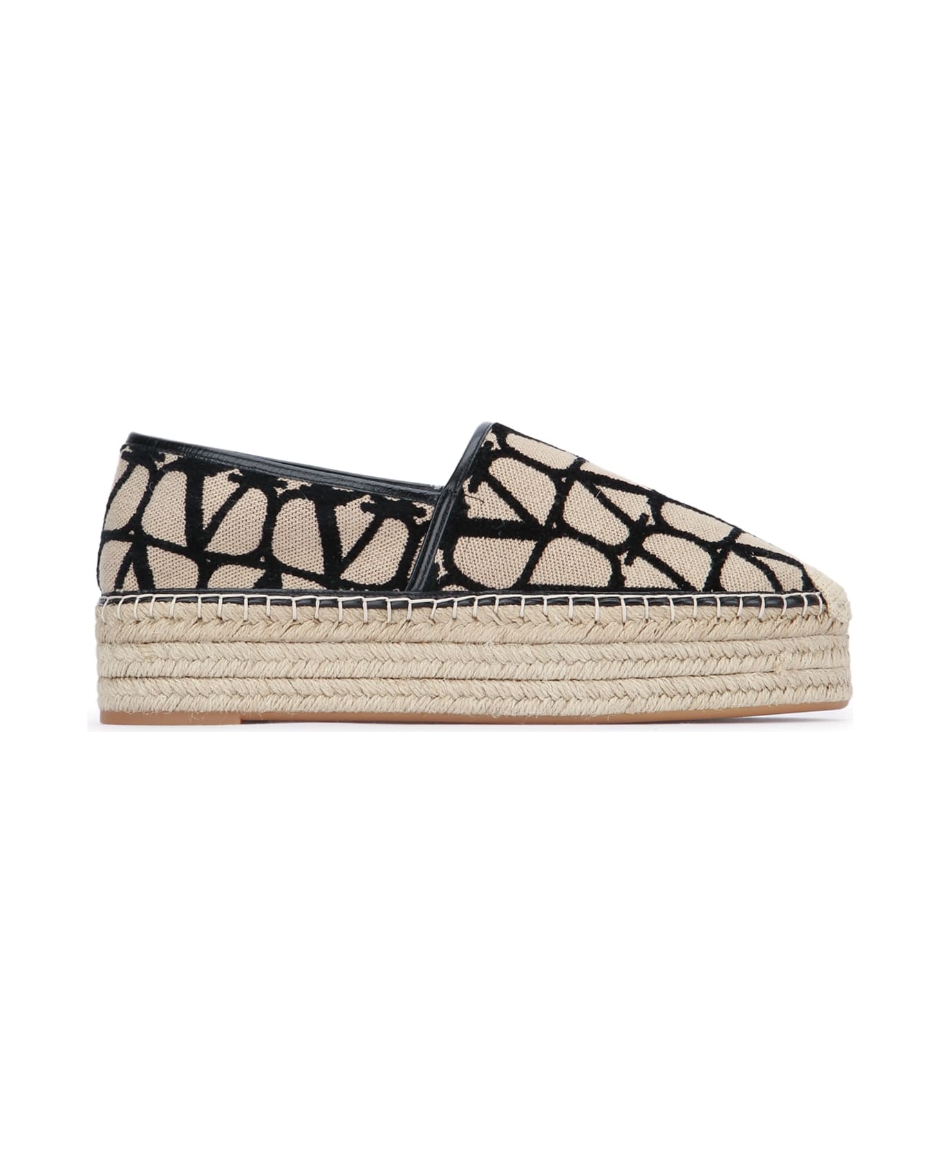 Valentino Garavani Espadrillas - NATURALENERONATURALE