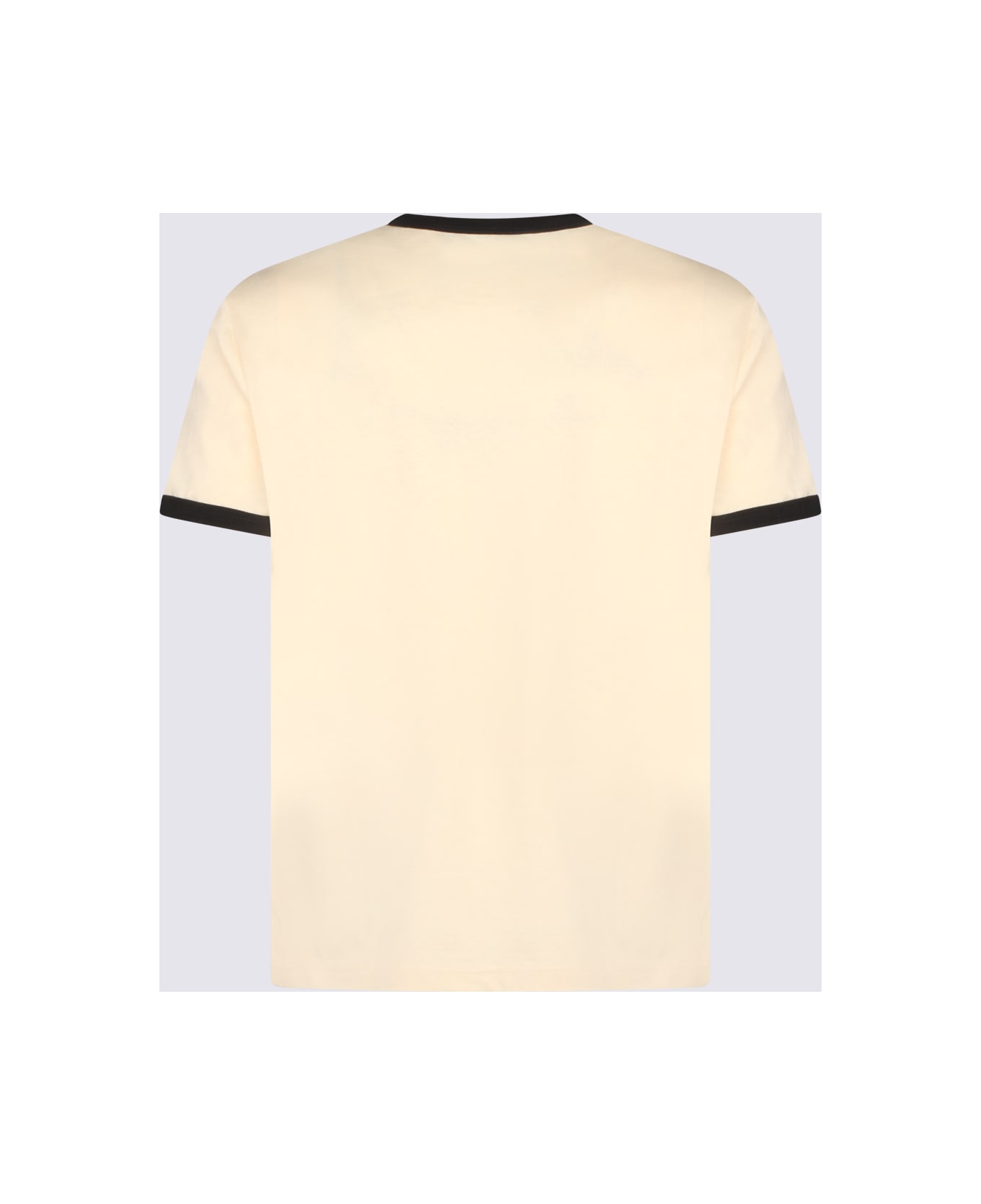 Valentino Beige Cotton T-shirt - burro