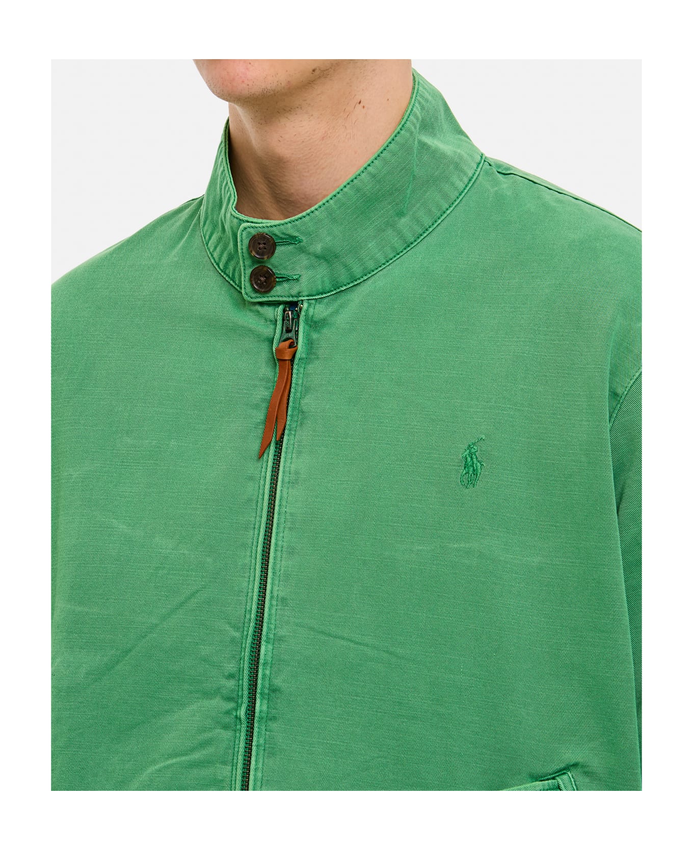 Polo Ralph Lauren Cotton Windbreaker - Green