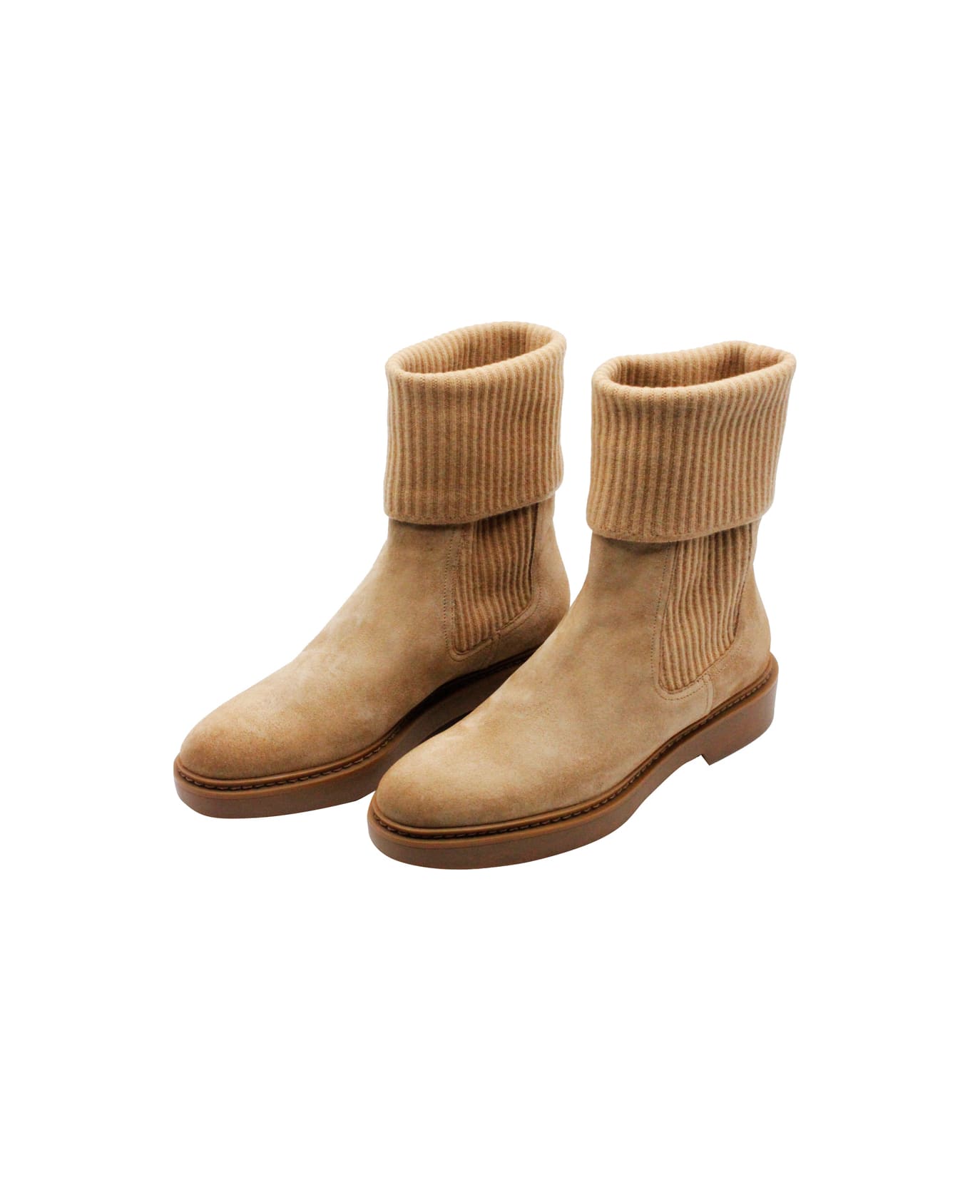 Santoni Boots - Beige