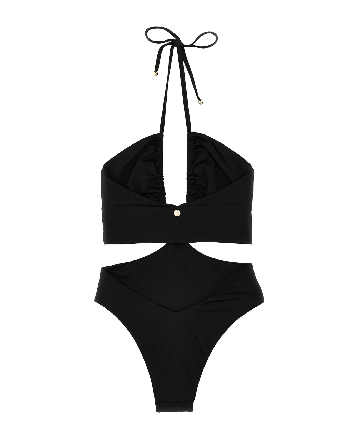 Max Mara 'cleopatra' One-piece Swimsuit - Black  