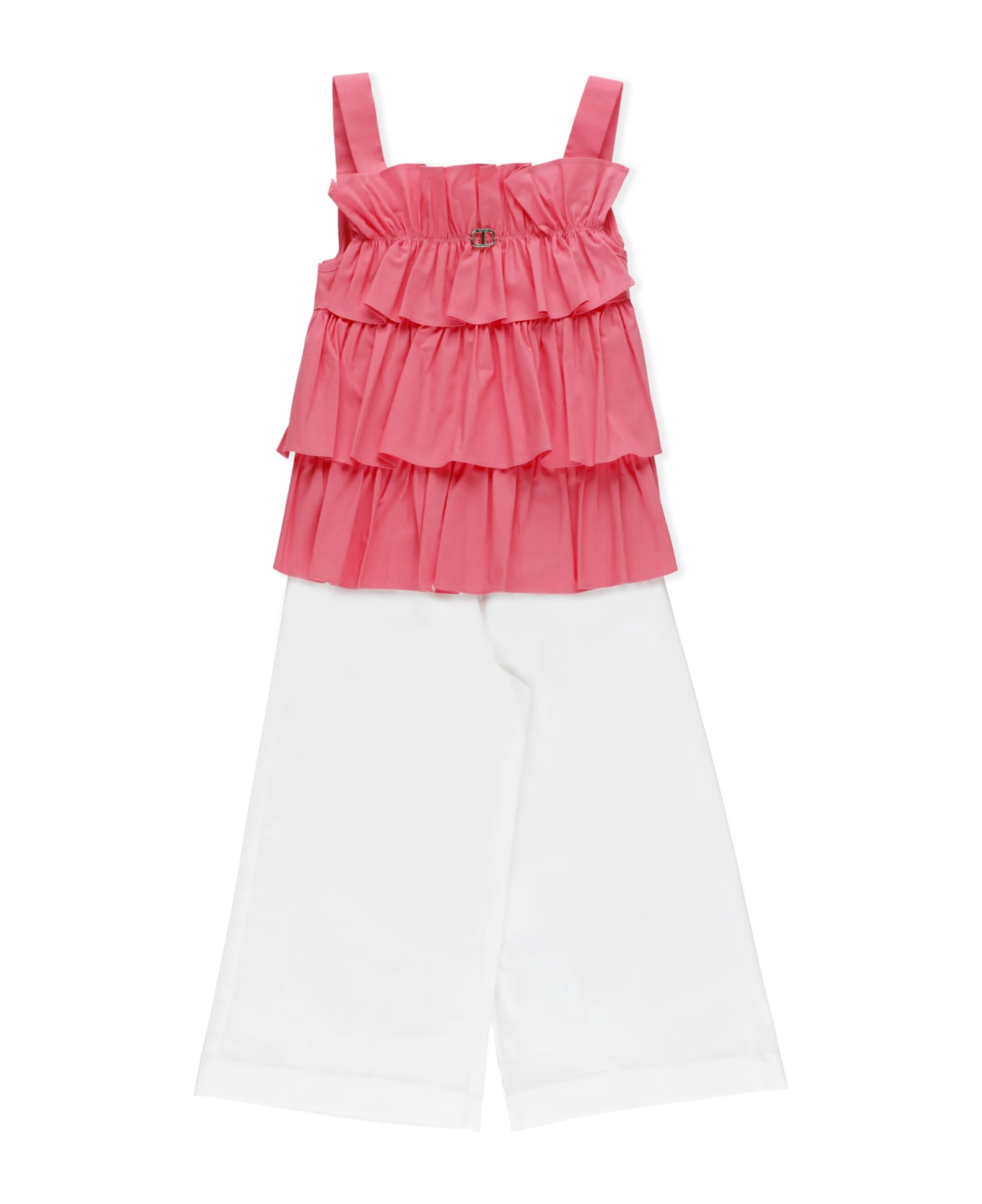 TwinSet Cotton Two Piece Set - Pink