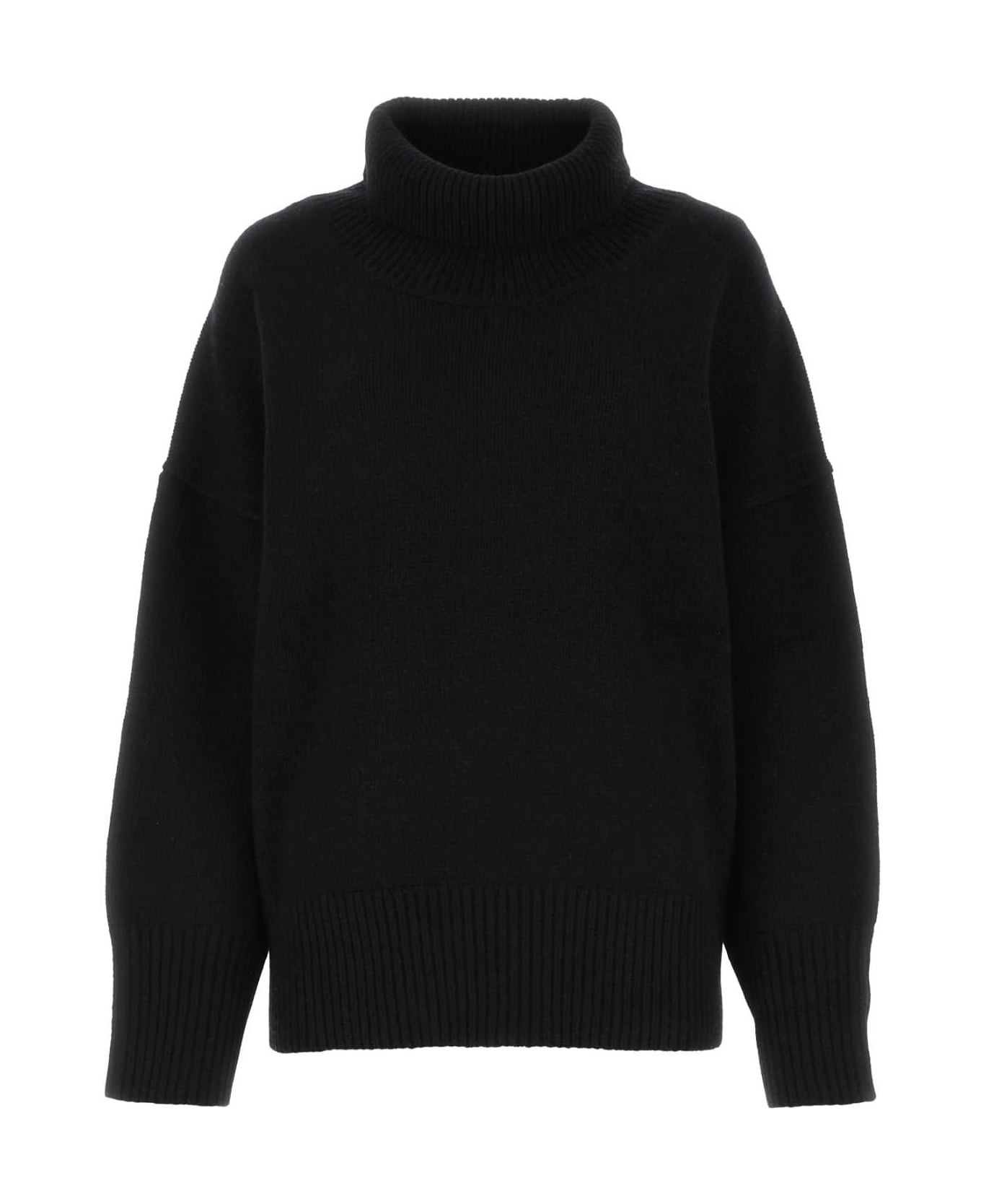 Chloé Black Cashmere Oversize Sweater - 001 ニットウェア