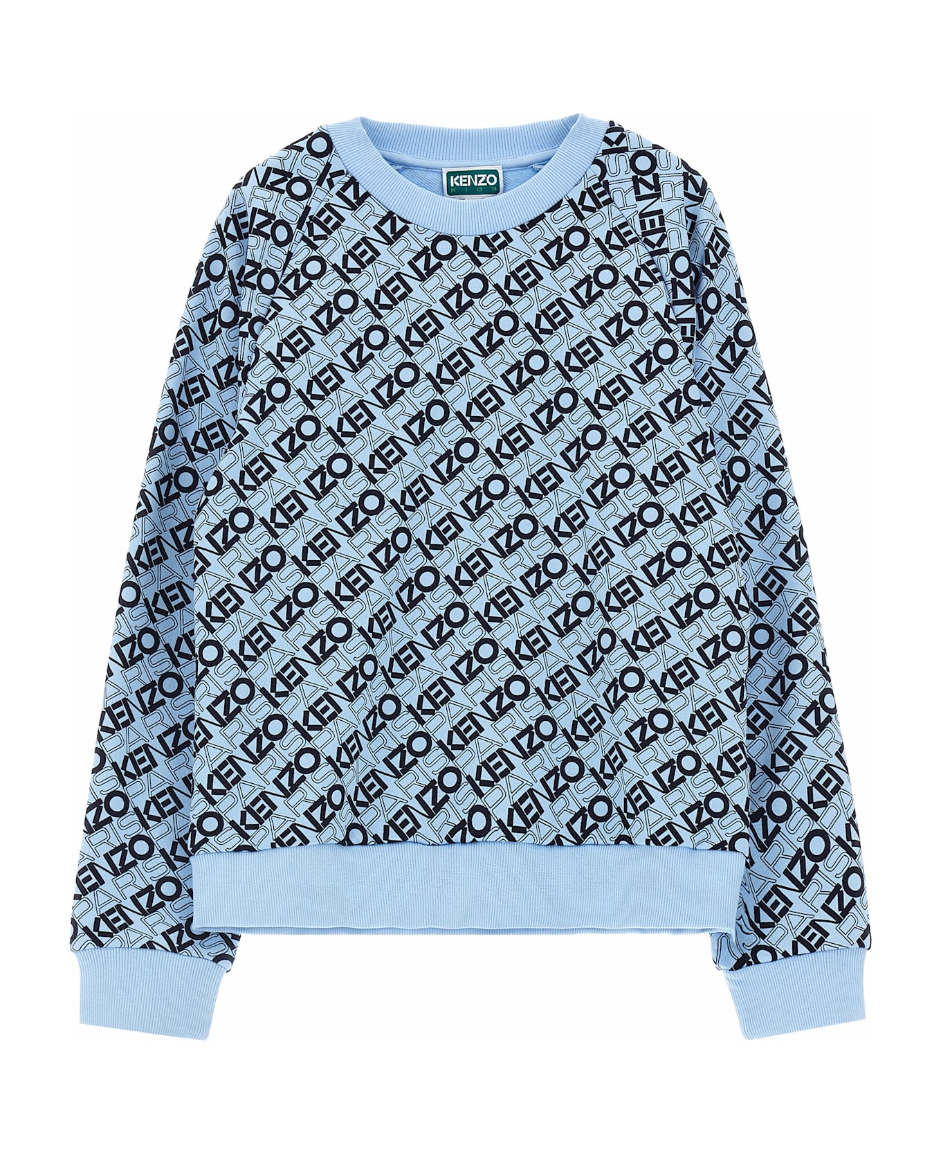 Kenzo Kids Logo Sweatshirt - Light Blue