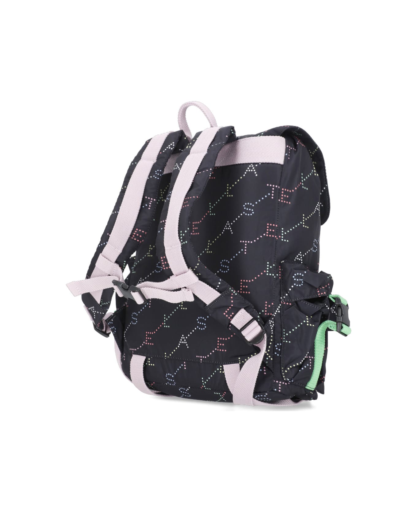 Stella McCartney Backpack With Logo - Nero