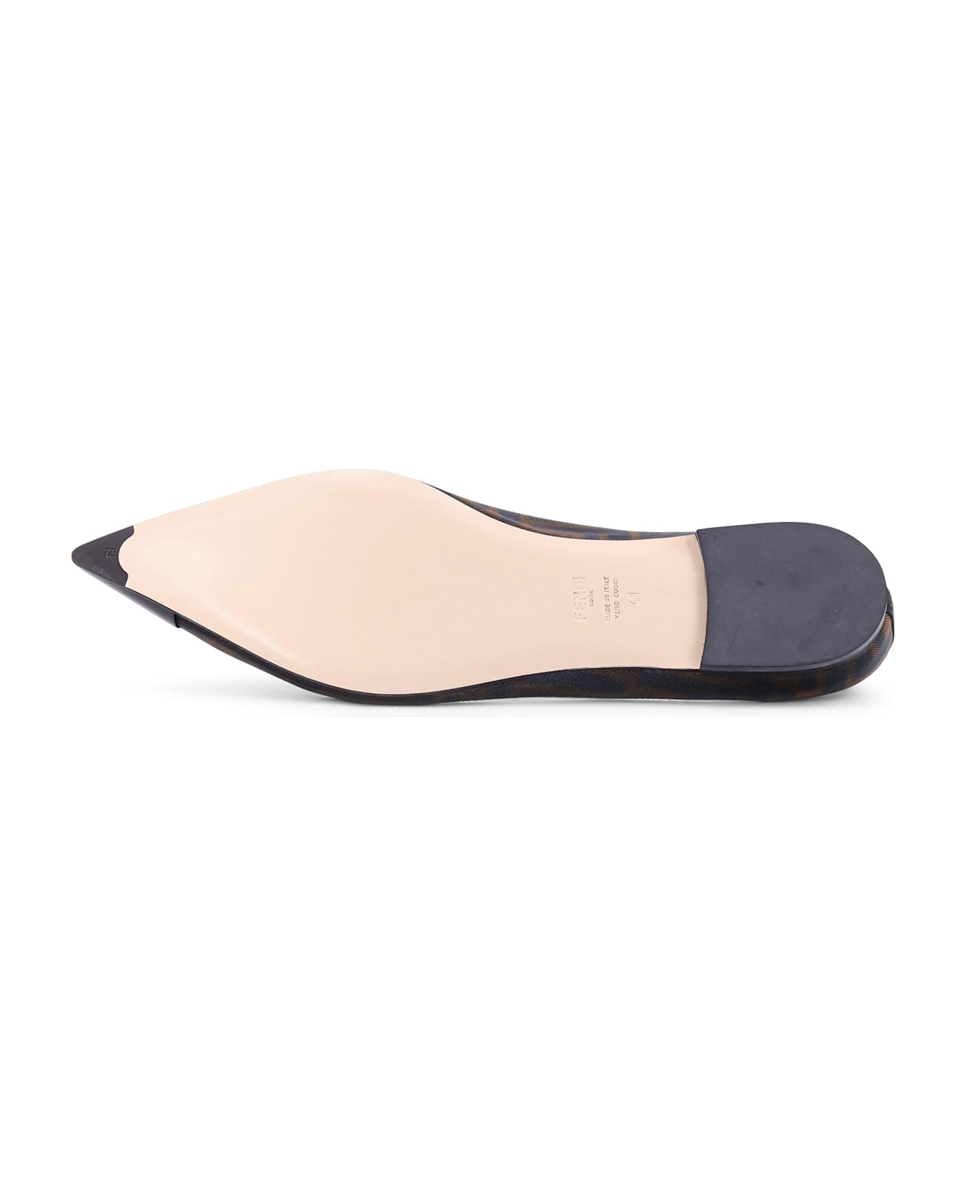 Fendi 'colibrì' Ballet Flats - Brown