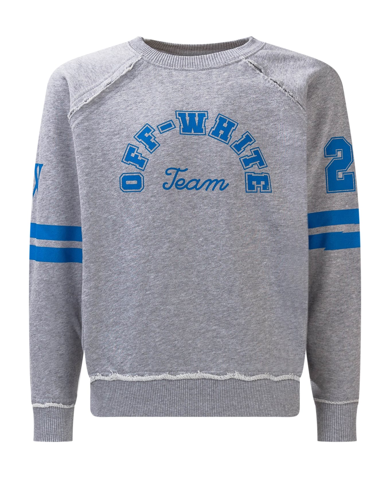 Off-White Team 23 Sweatshirt - MELANGRE GREY ニットウェア＆スウェットシャツ