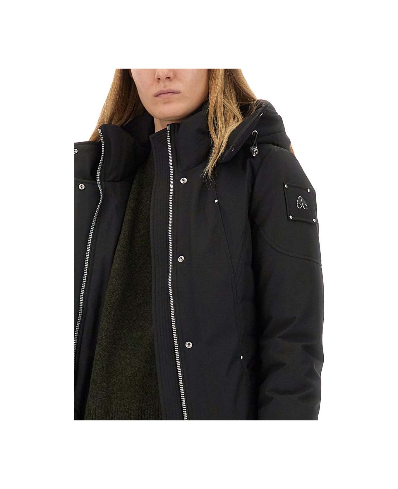 Moose Knuckles Parka "cloud" - BLACK