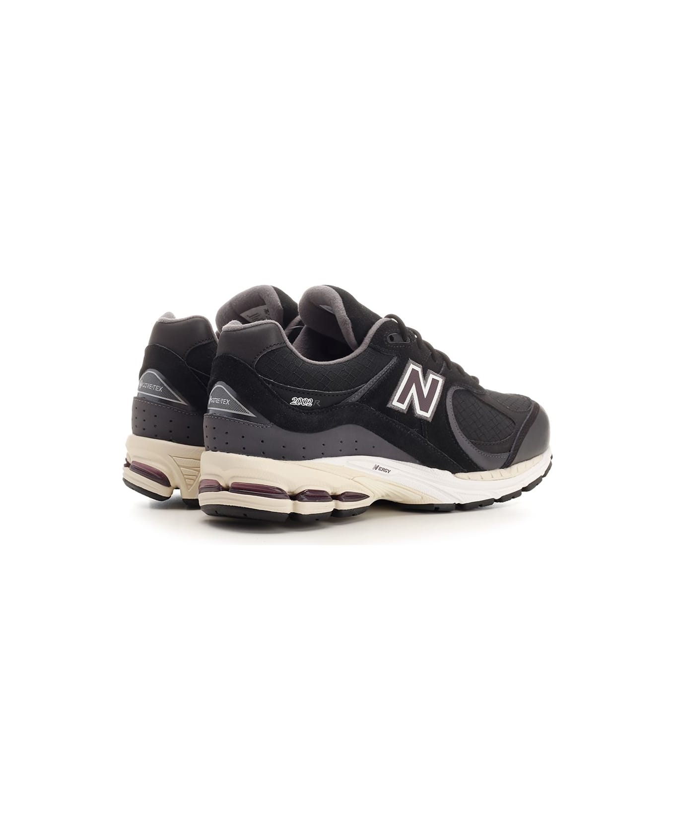 New Balance 2002r Sneaker In Suede And Gore-tex® Fabric - Blue