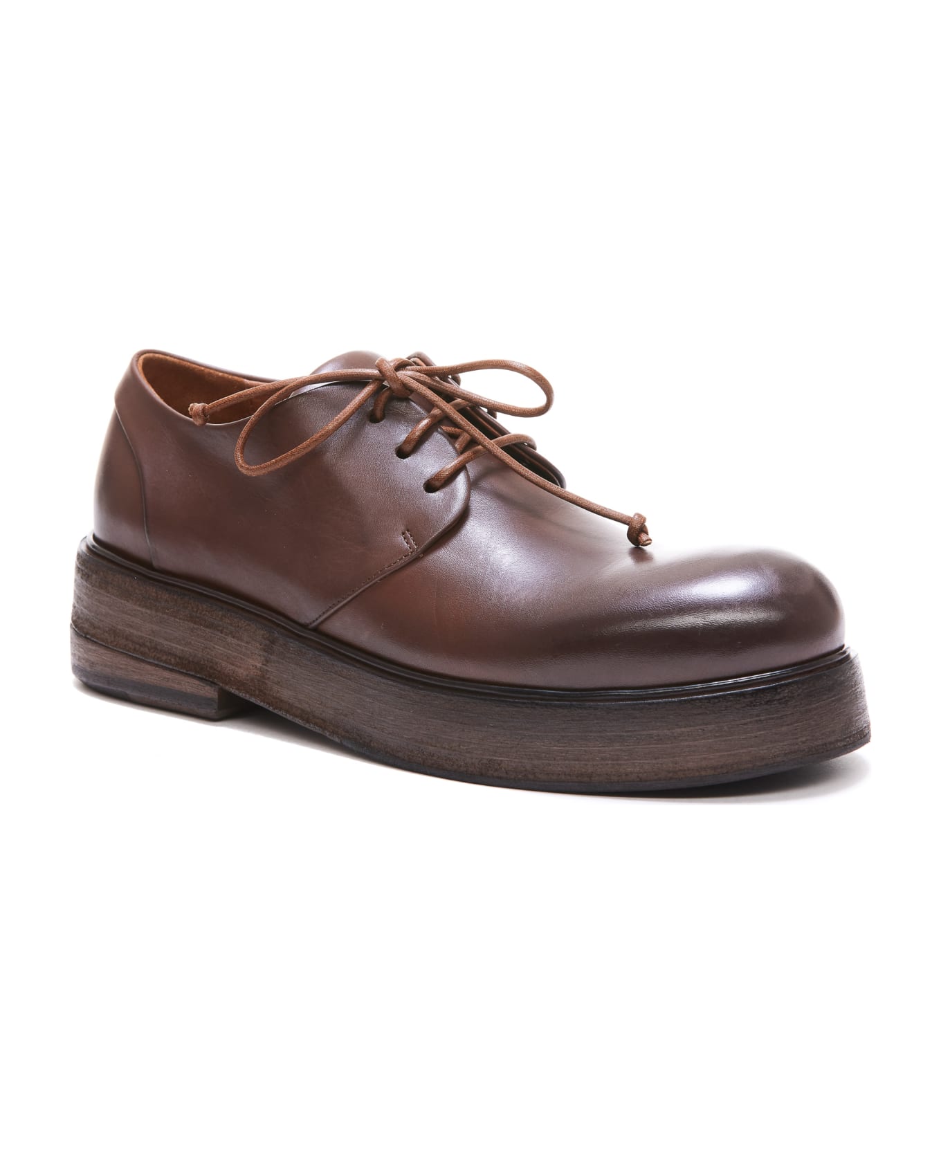Marsell Zucclolona Derby Lace Up Shoes - Brown