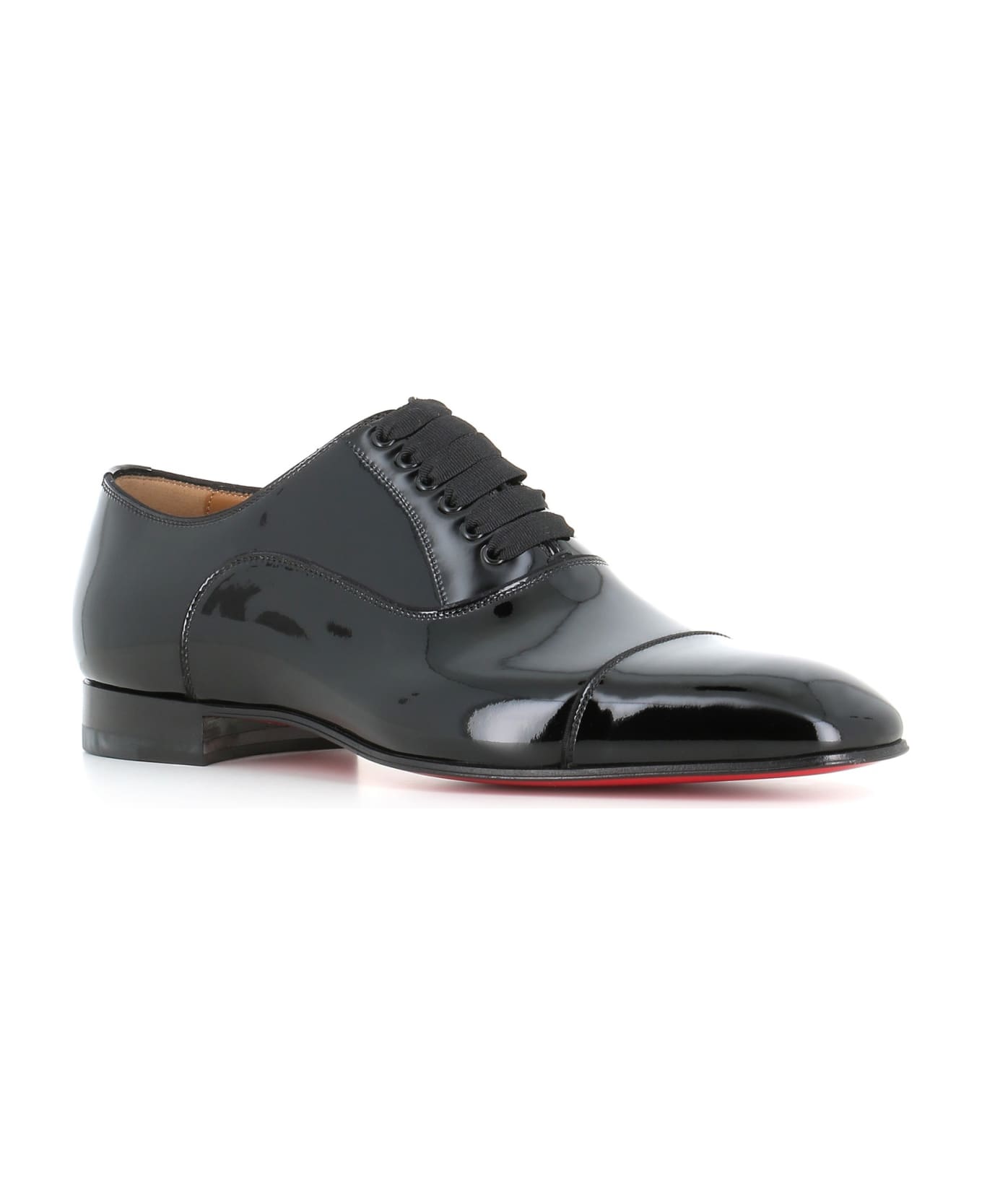 Christian Louboutin Oxford Greggo Flat - Black