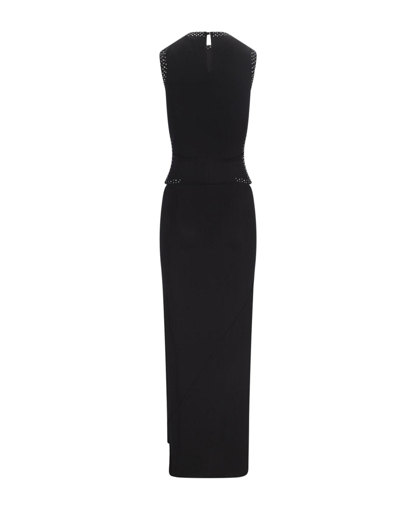 The Attico Midi Dress - Black  