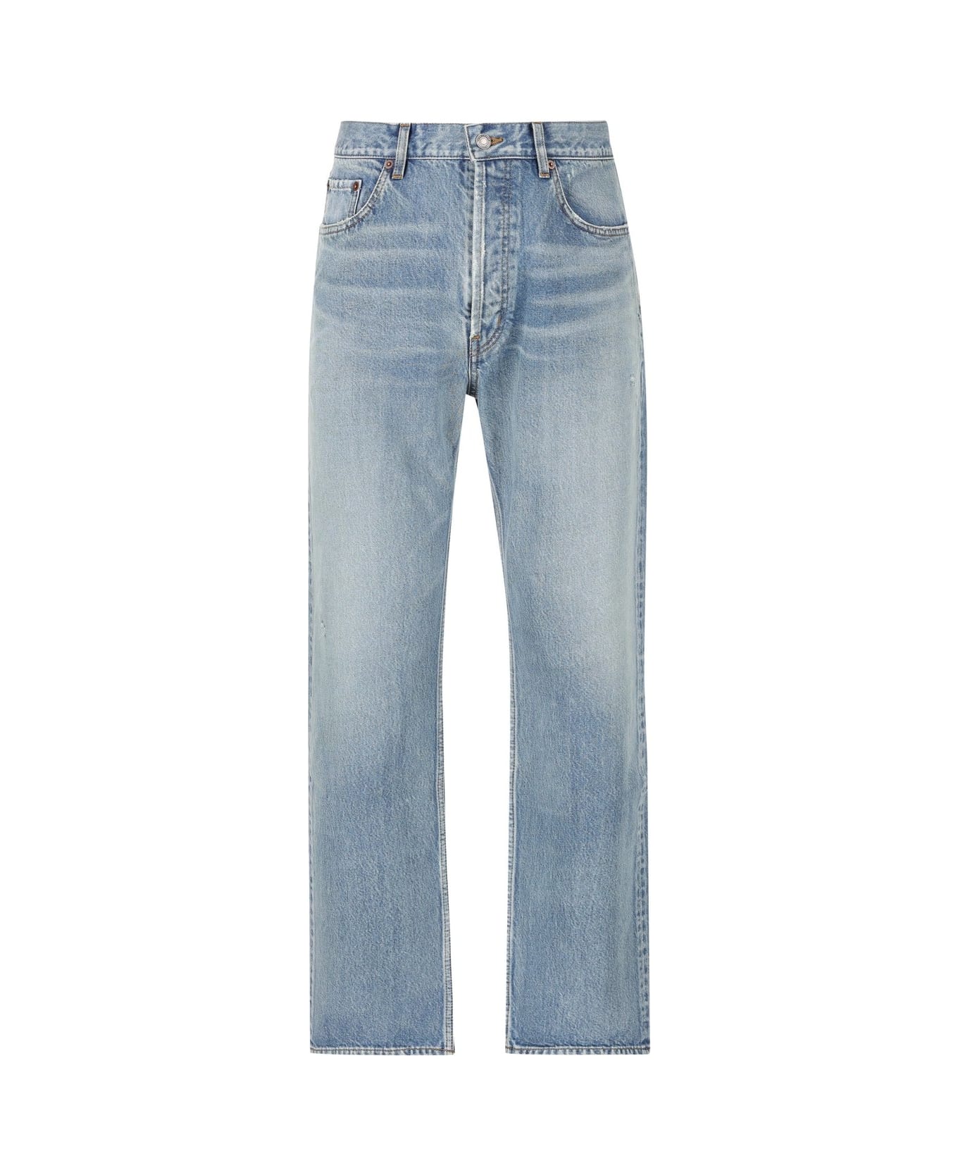 Saint Laurent Loose-fit Mid-rise Jeans