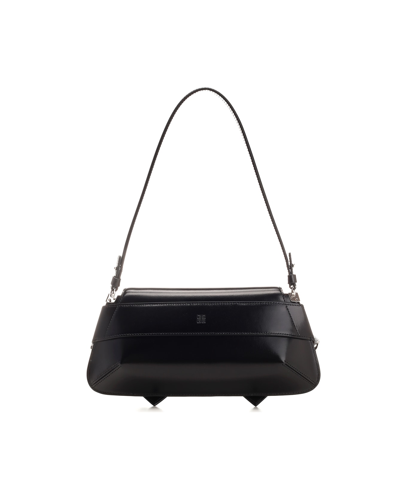 Givenchy 'voyou Shoulder Flap' Bag - Black