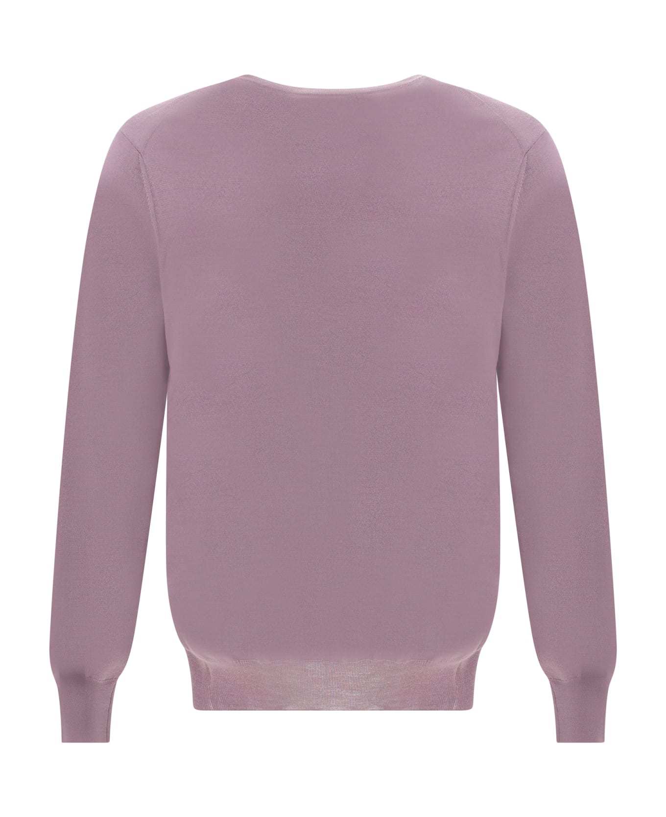 Brunello Cucinelli Fleece Wool Sweater - Malva+nebbia ニットウェア