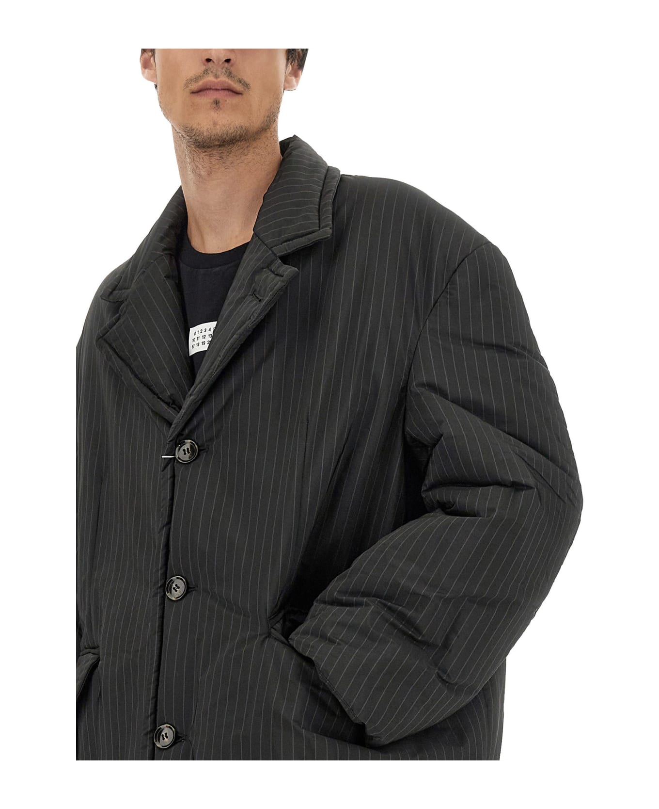 MM6 Maison Margiela Padded Blazer Jacket - Black コート