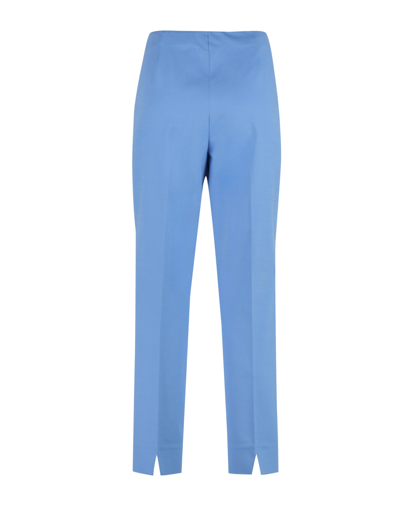 Peserico Cotton Trousers - Light Blue