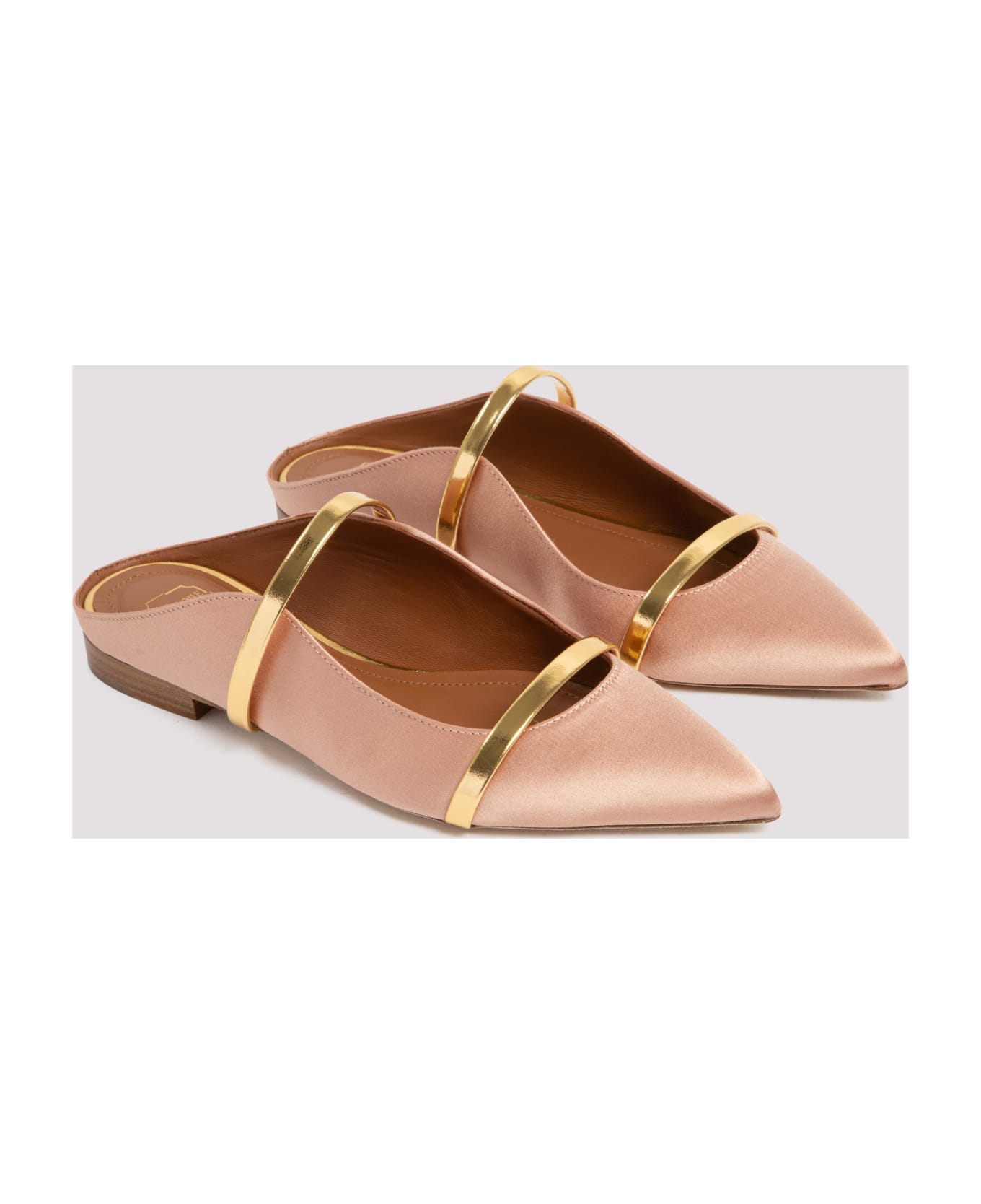 Malone Souliers Maureen Flats - Blush Gold