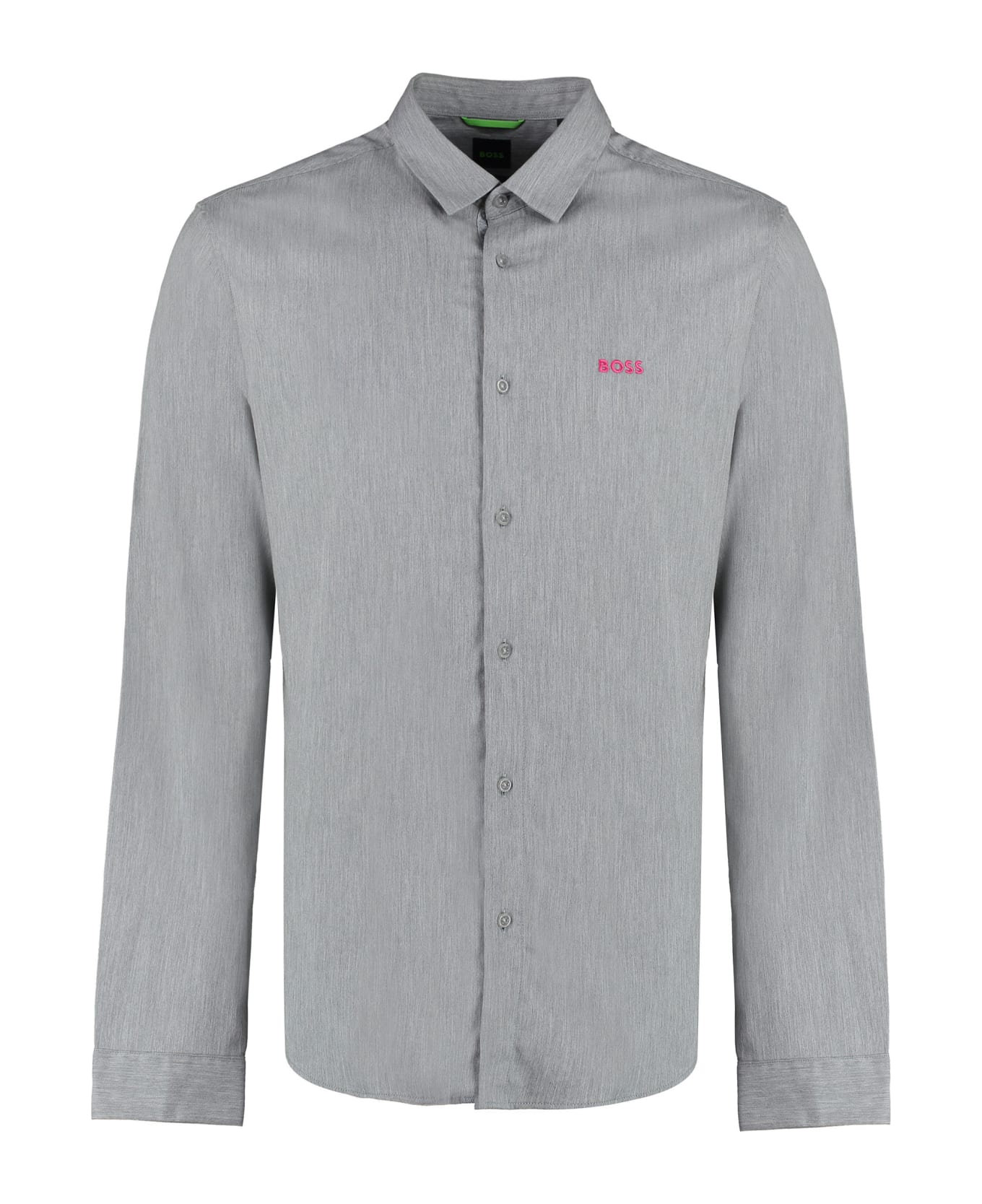 Hugo Boss Cotton Blend Shirt - grey