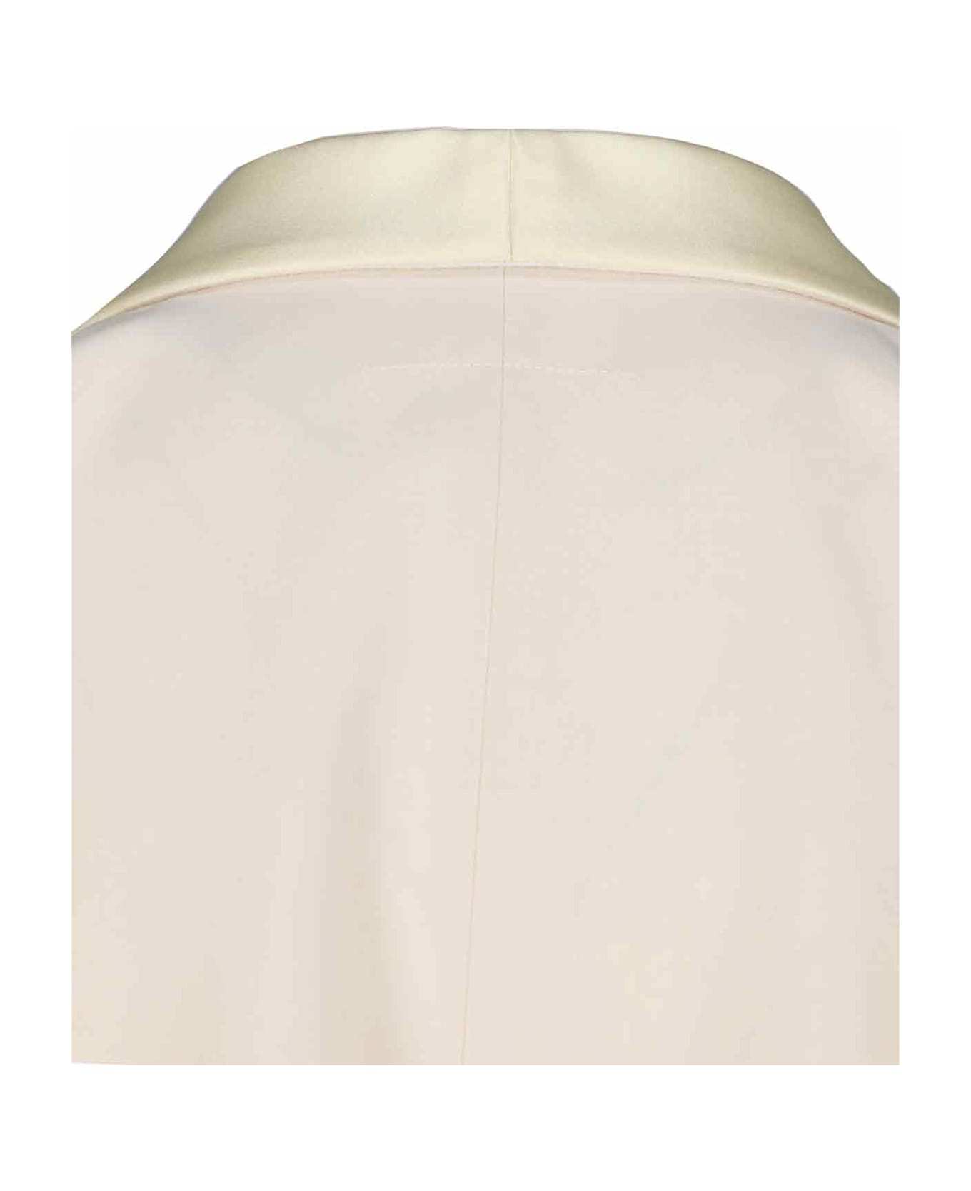 MM6 Maison Margiela Wool Blend Vest Jacket - Cream