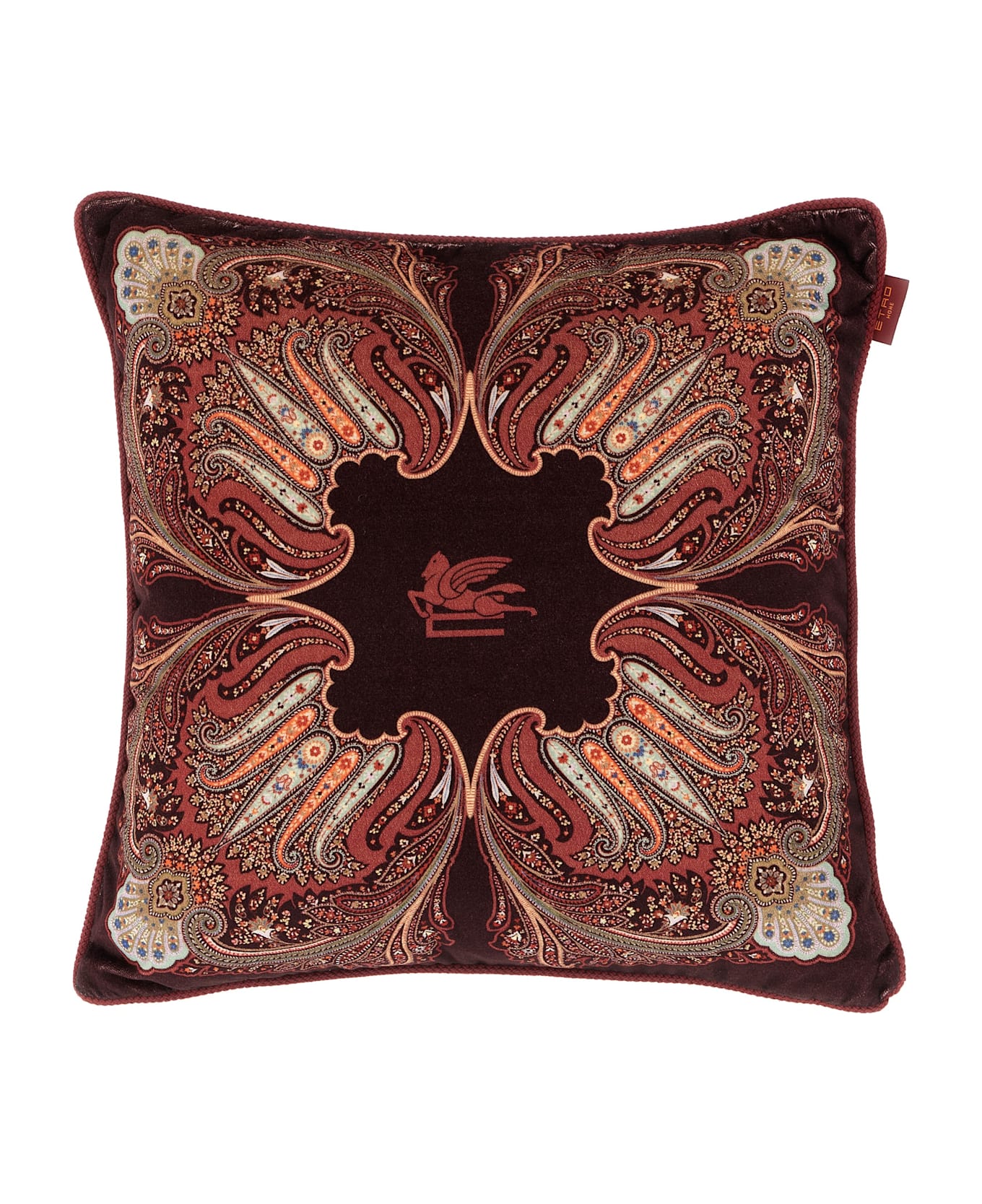 Etro Velvet Pillow - Multicolor