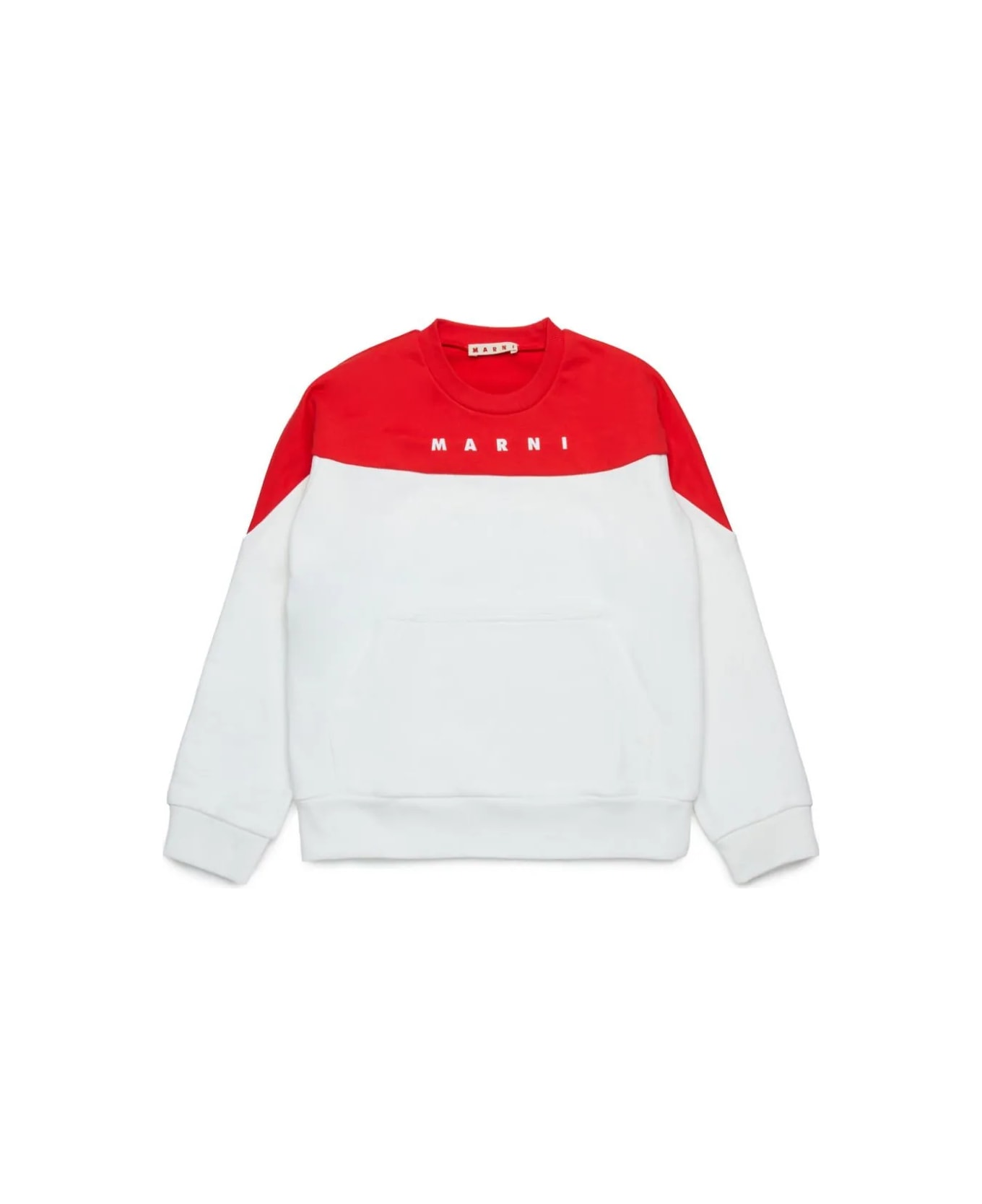 Marni Sweatshirt With Logo - White