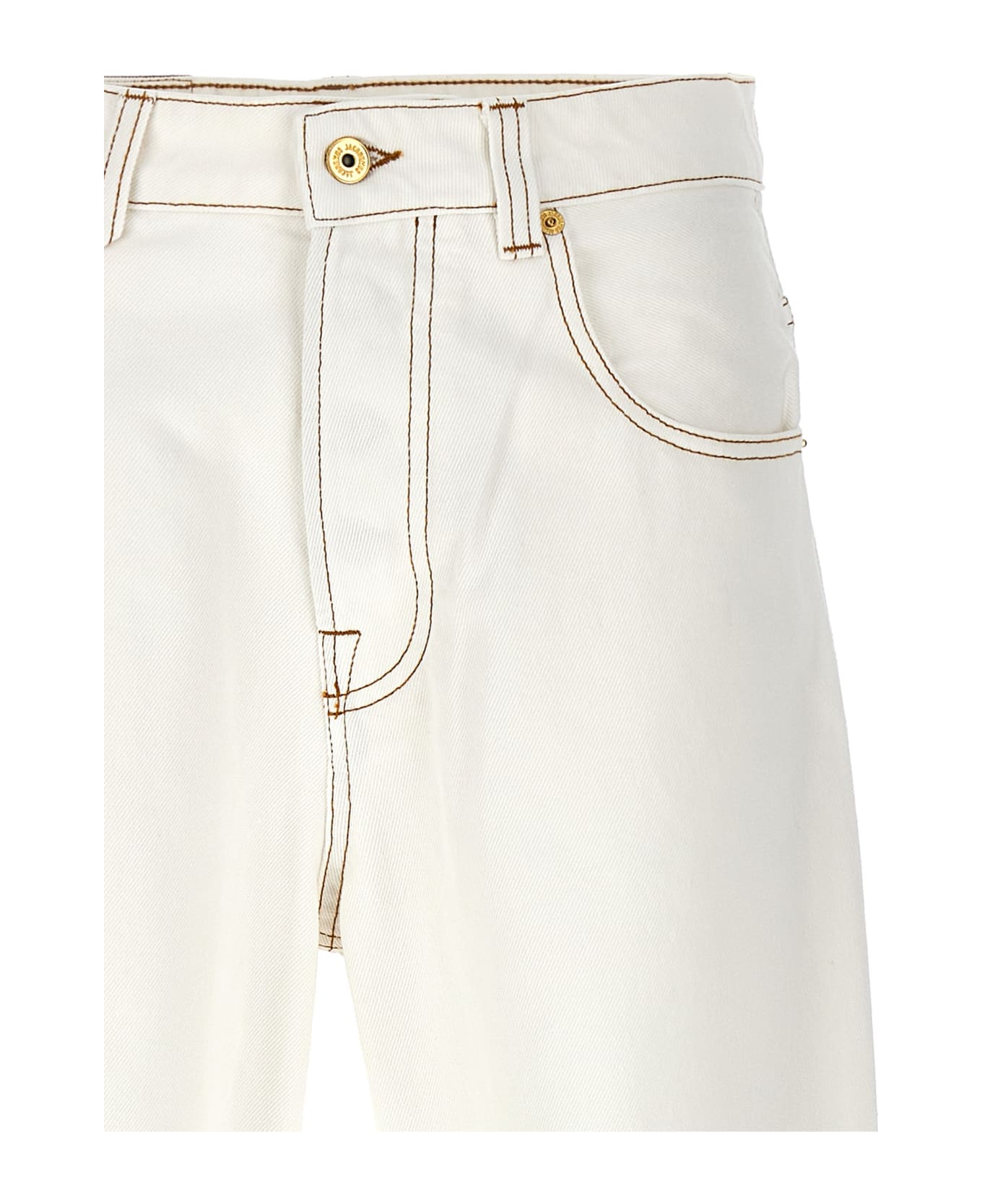 Jacquemus 'le De-nîmes Large' Jeans - White デニム