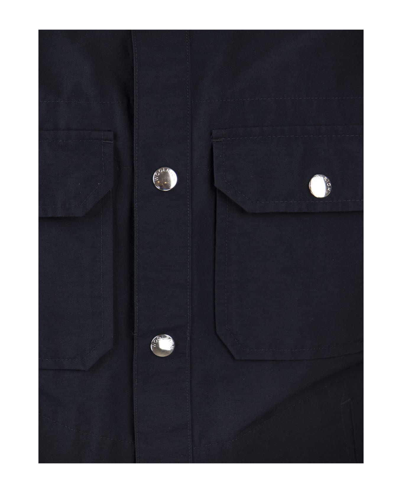Woolrich Cruiser - Shirt Jacket In Eco Ramar - Blue