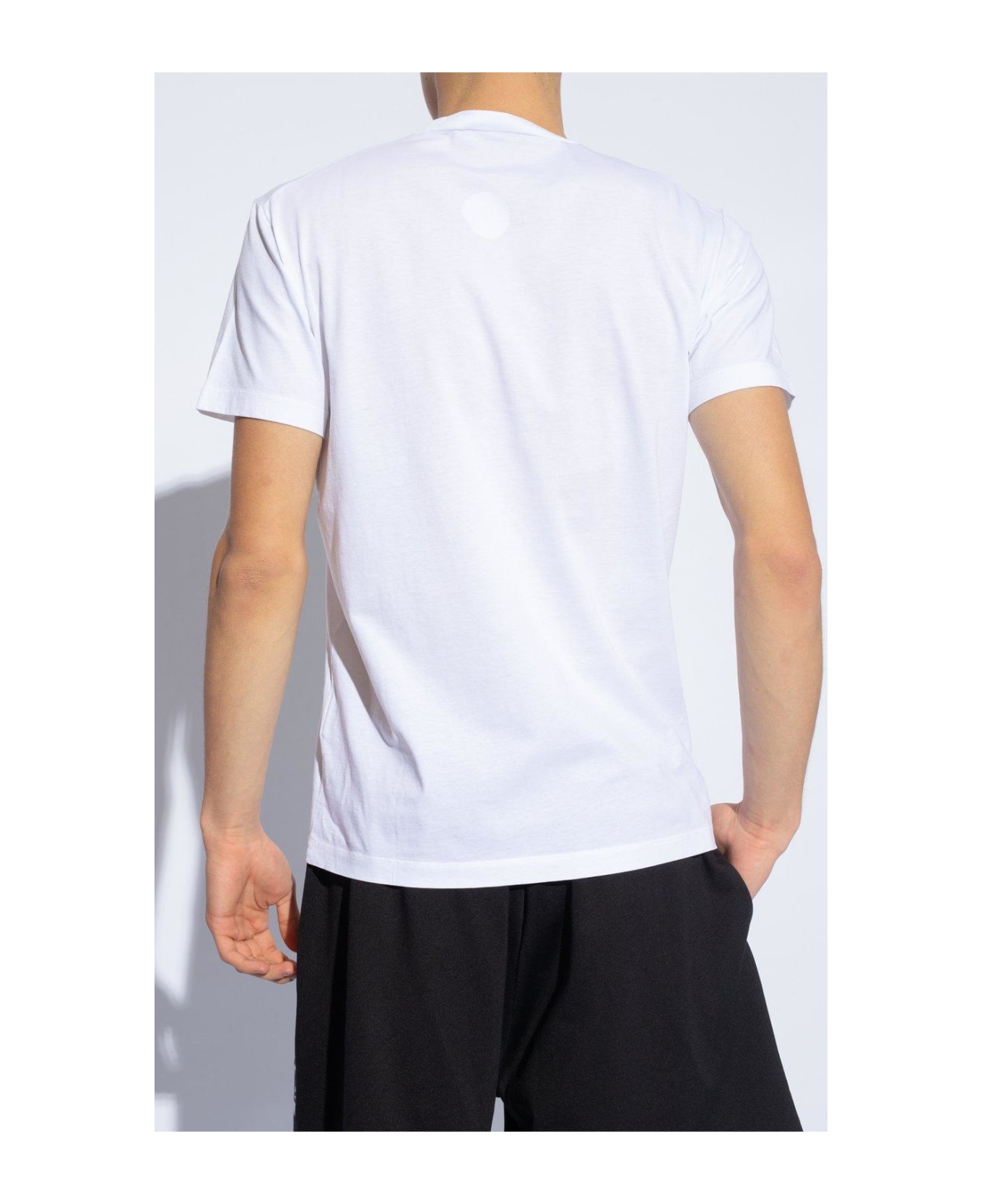 Dsquared2 Embellished-logo Crewneck T-shirt - White
