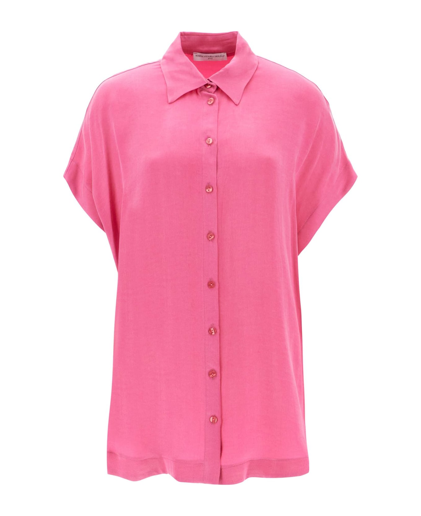 MVP Wardrobe 'santa Cruz' Short-sleeved Shirt - FUCHSIA (Fuchsia) シャツ