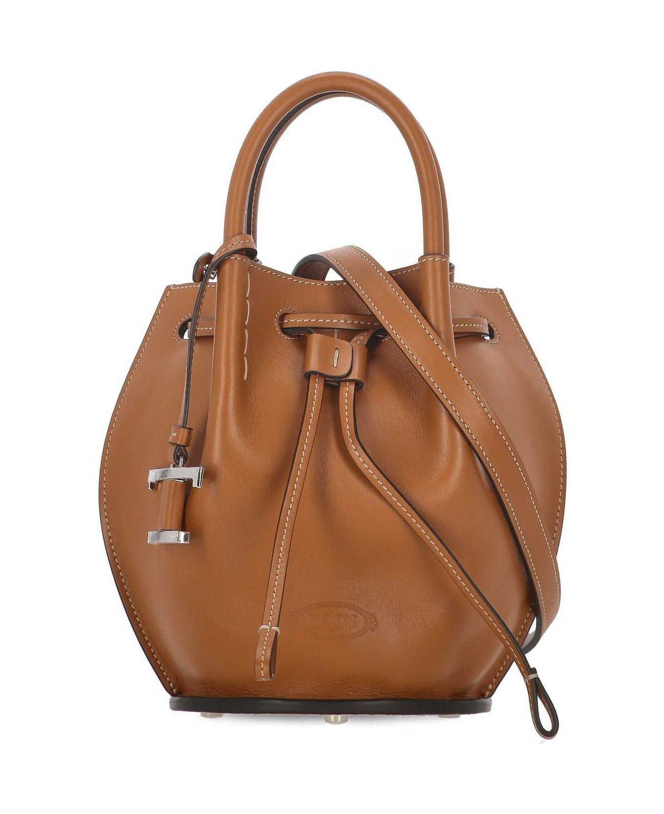 Tod
s Buz Mini Bucket Bag - Brown