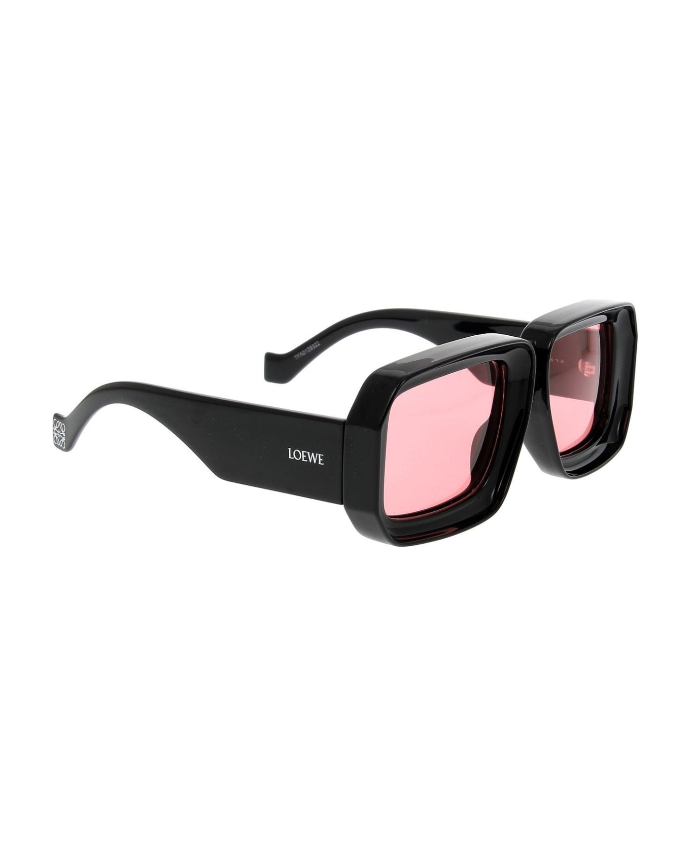 Loewe Square Frame Sunglasses - 01Y - Black