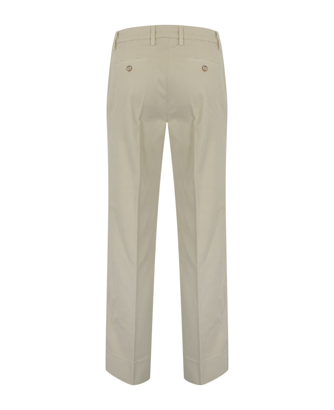 Re-HasH "nelly Chinos" Trousers In Cotton - Beige