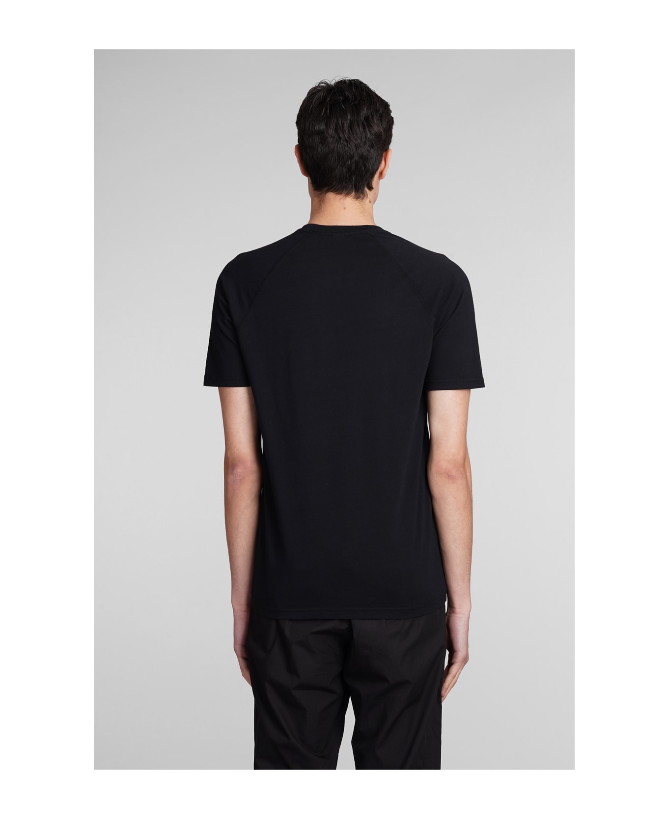 Aspesi T-shirt Ay28 T-shirt In Black Cotton - black