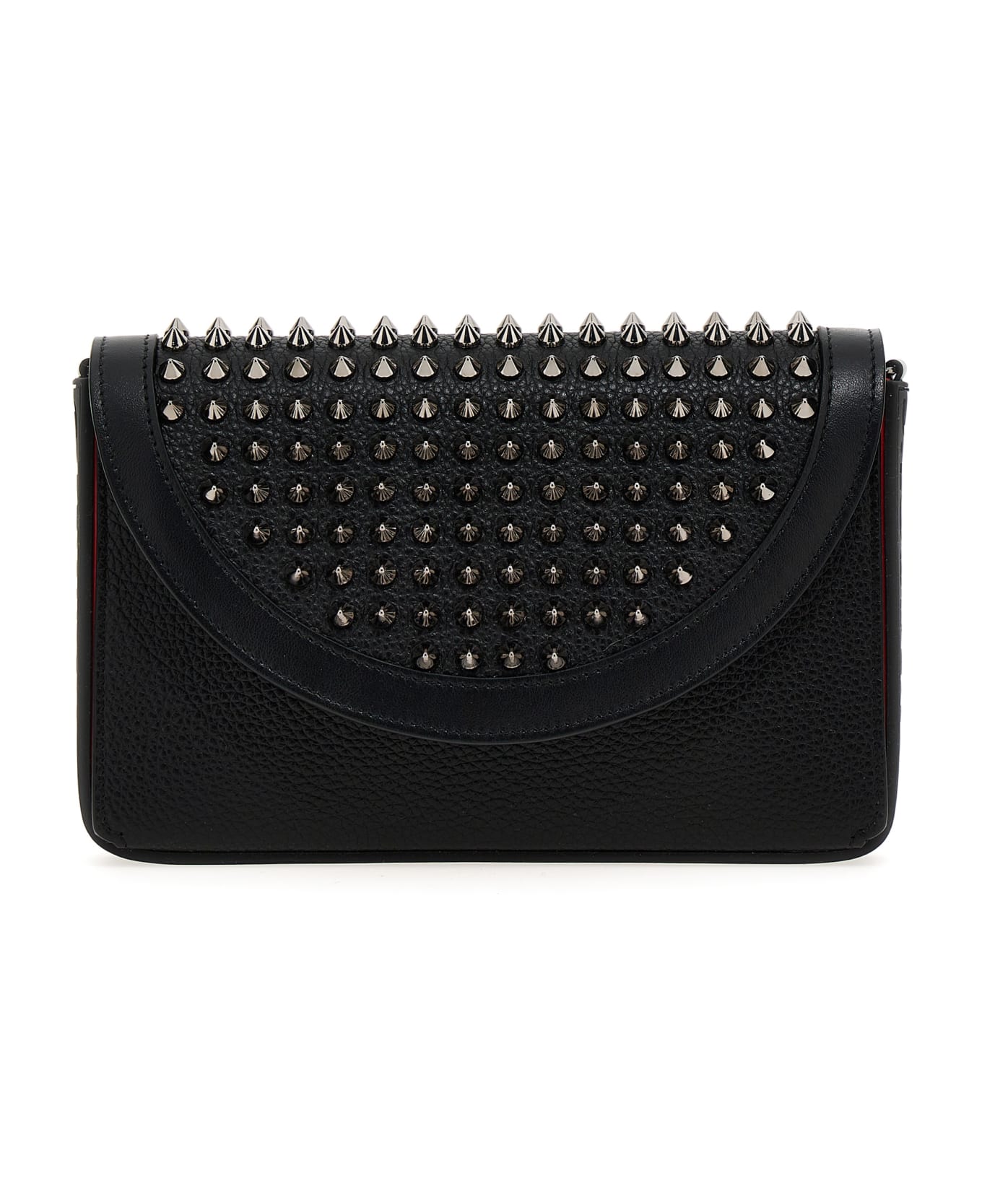 Christian Louboutin Explorafunk Messenger Bag - Black/black/gun Metal