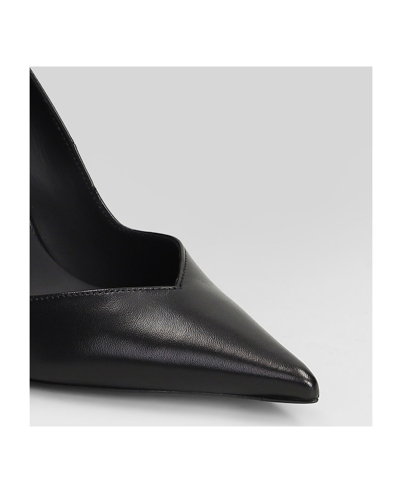 Le Silla Vivienne Pumps In Black Leather - black