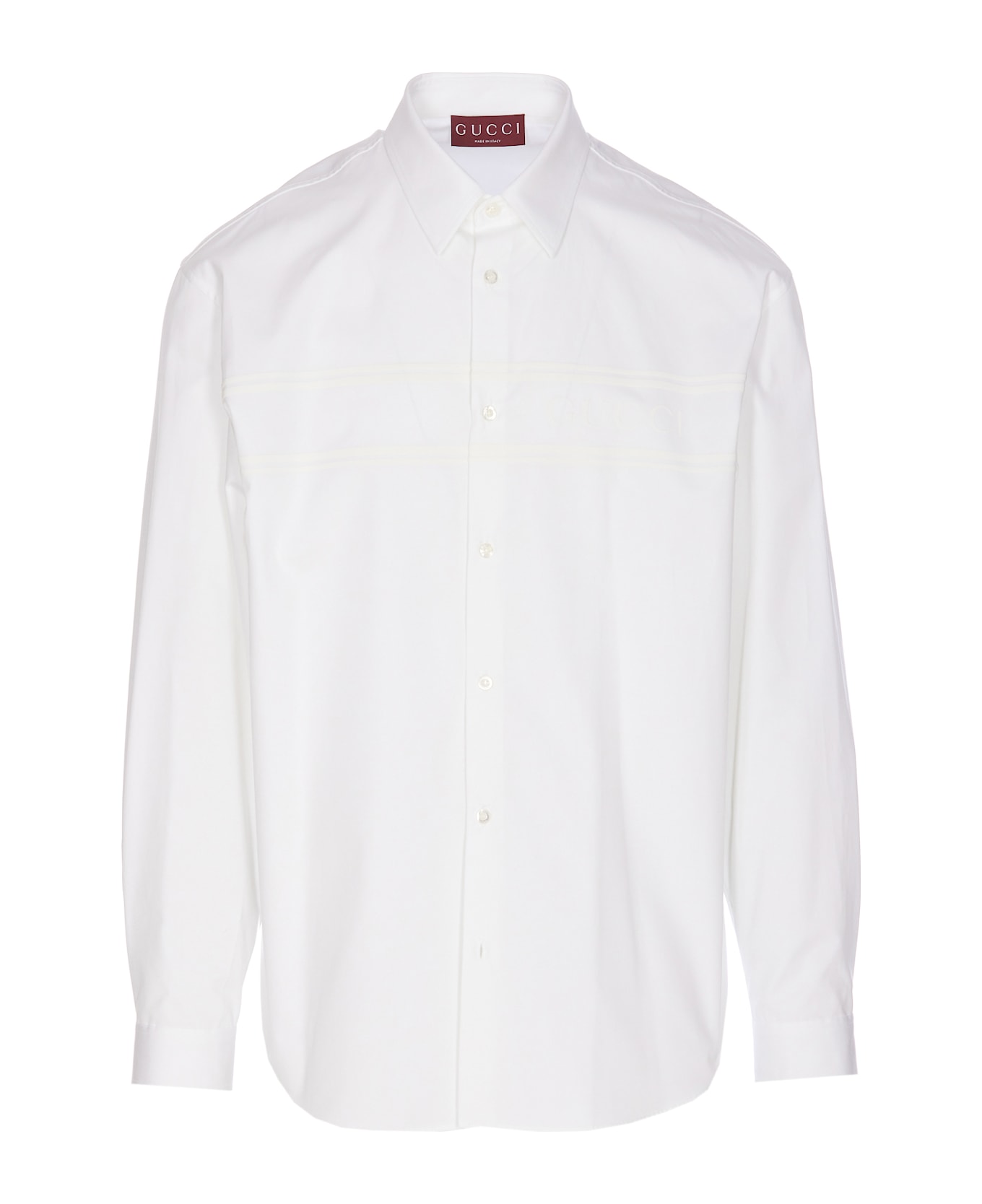 Gucci Detail Shirt - White