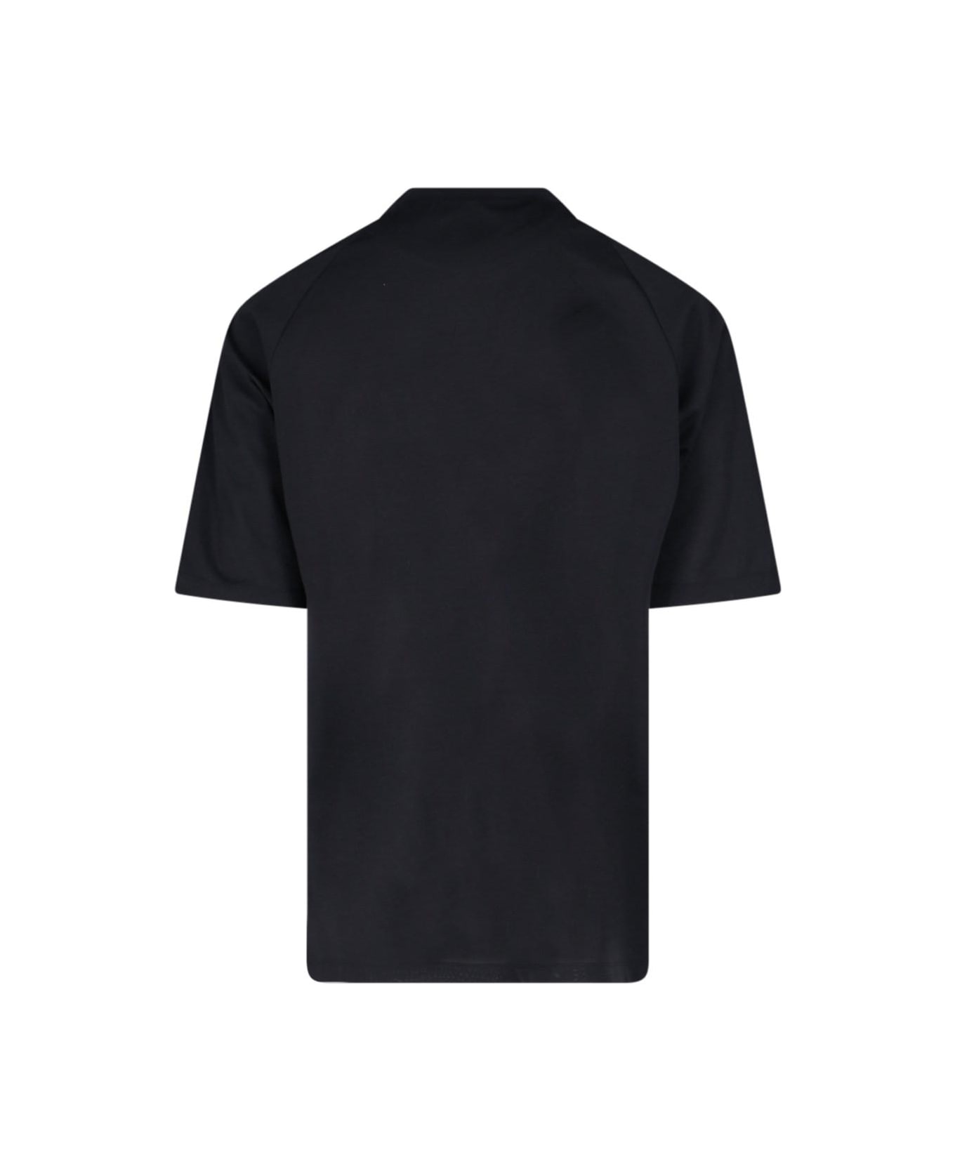 Y-3 '3 Stripes' T-shirt - Black シャツ