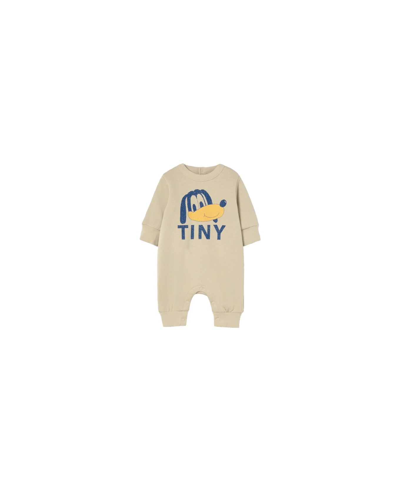 TinyCottons "tiny Dog" Bodysuit - BEIGE