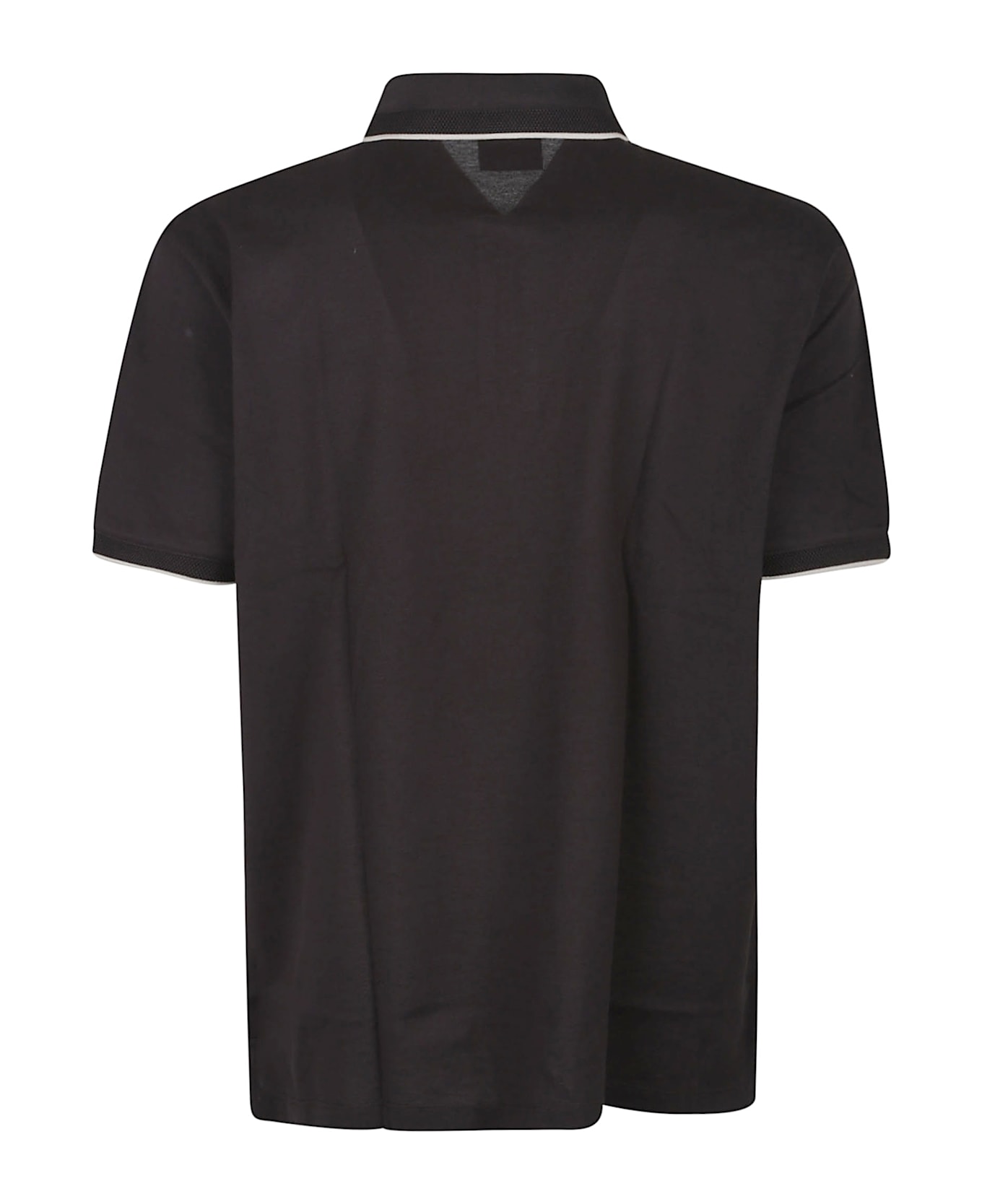Emporio Armani Short Sleeve Polo Shirt - Nero