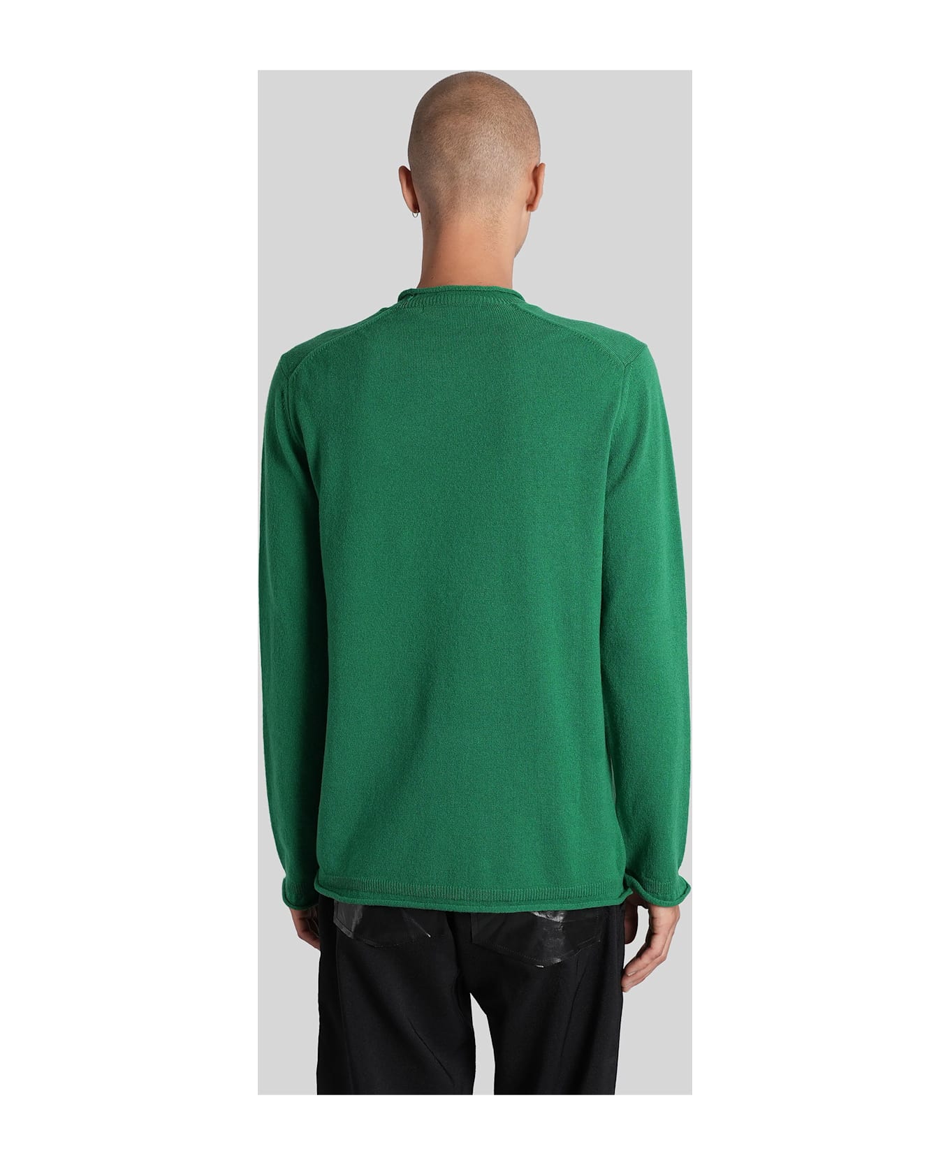 Comme des Garçons Knitwear In Green Wool - Arancione