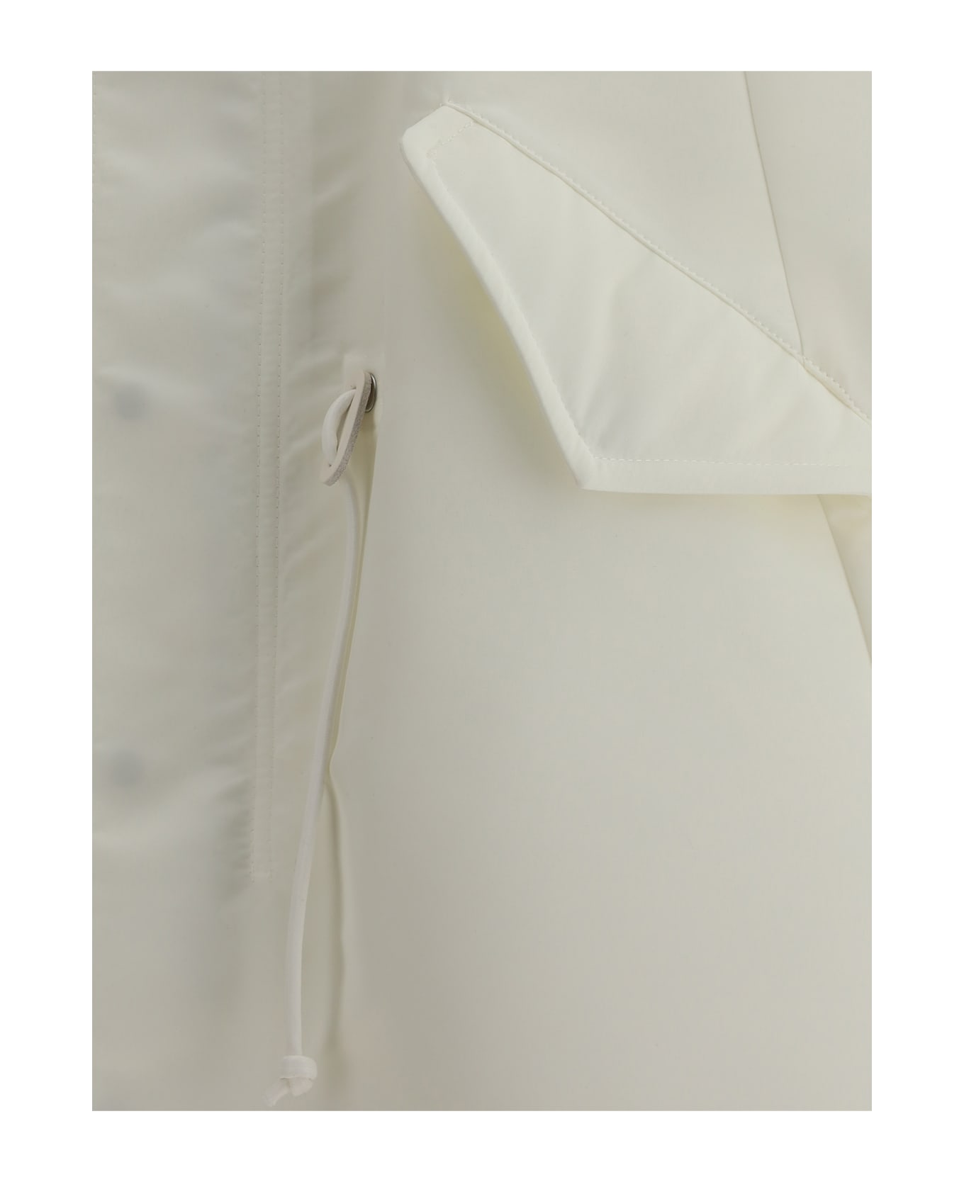 Sacai Long Vest With Hood